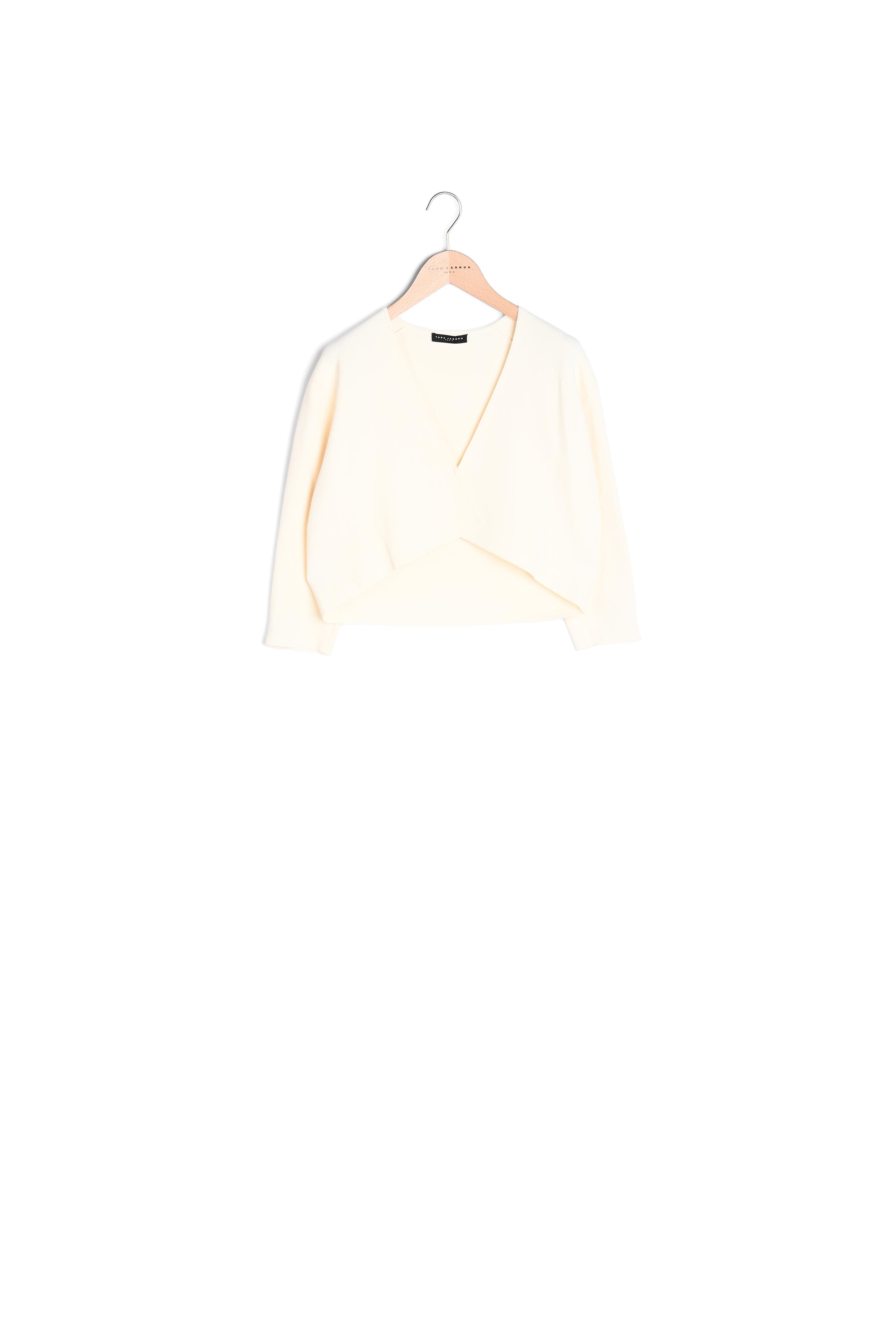 Gilet Groom écru court Faume - seconde main