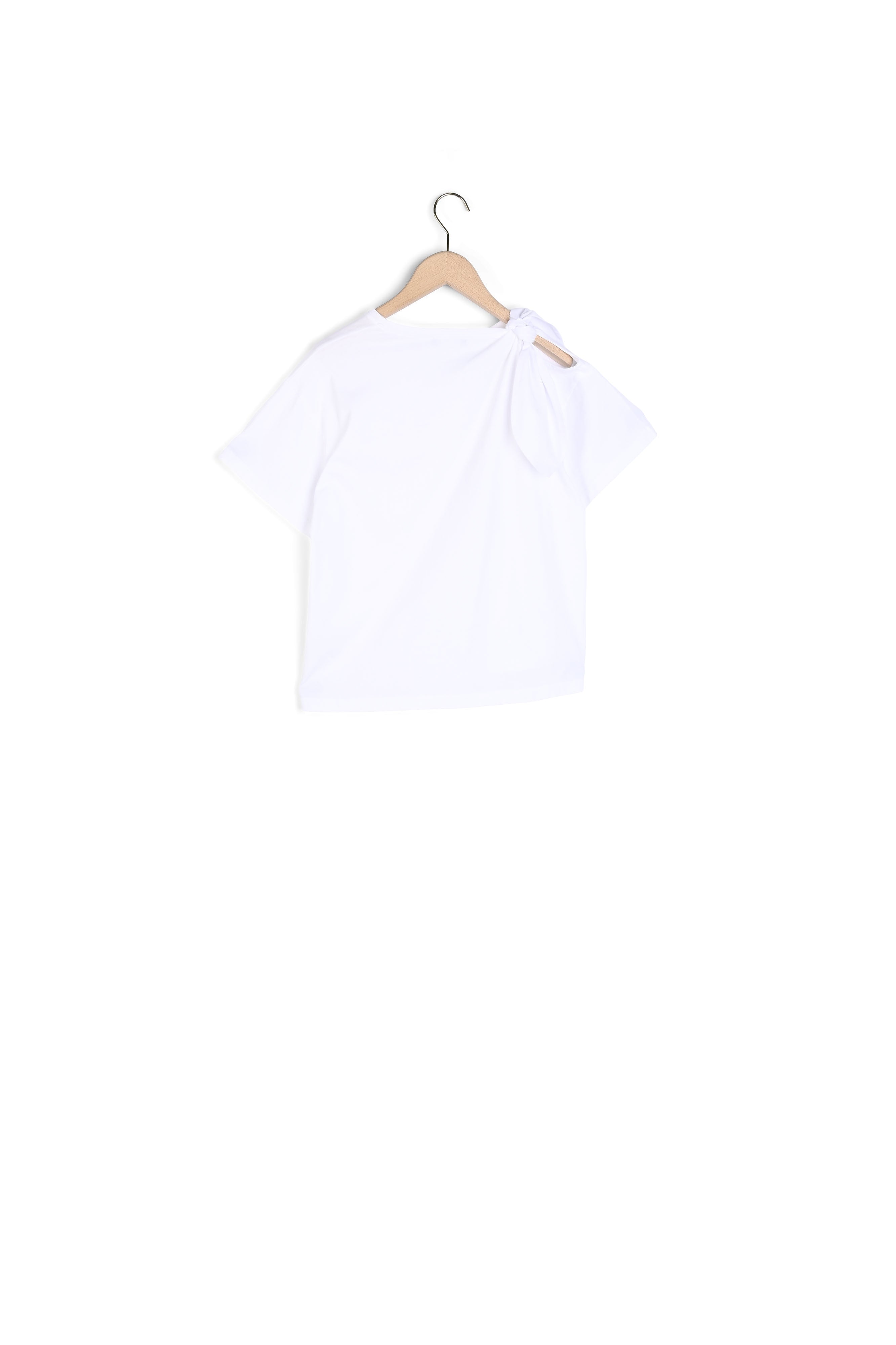 T-shirt Tarabow blanc en coton Faume - seconde main