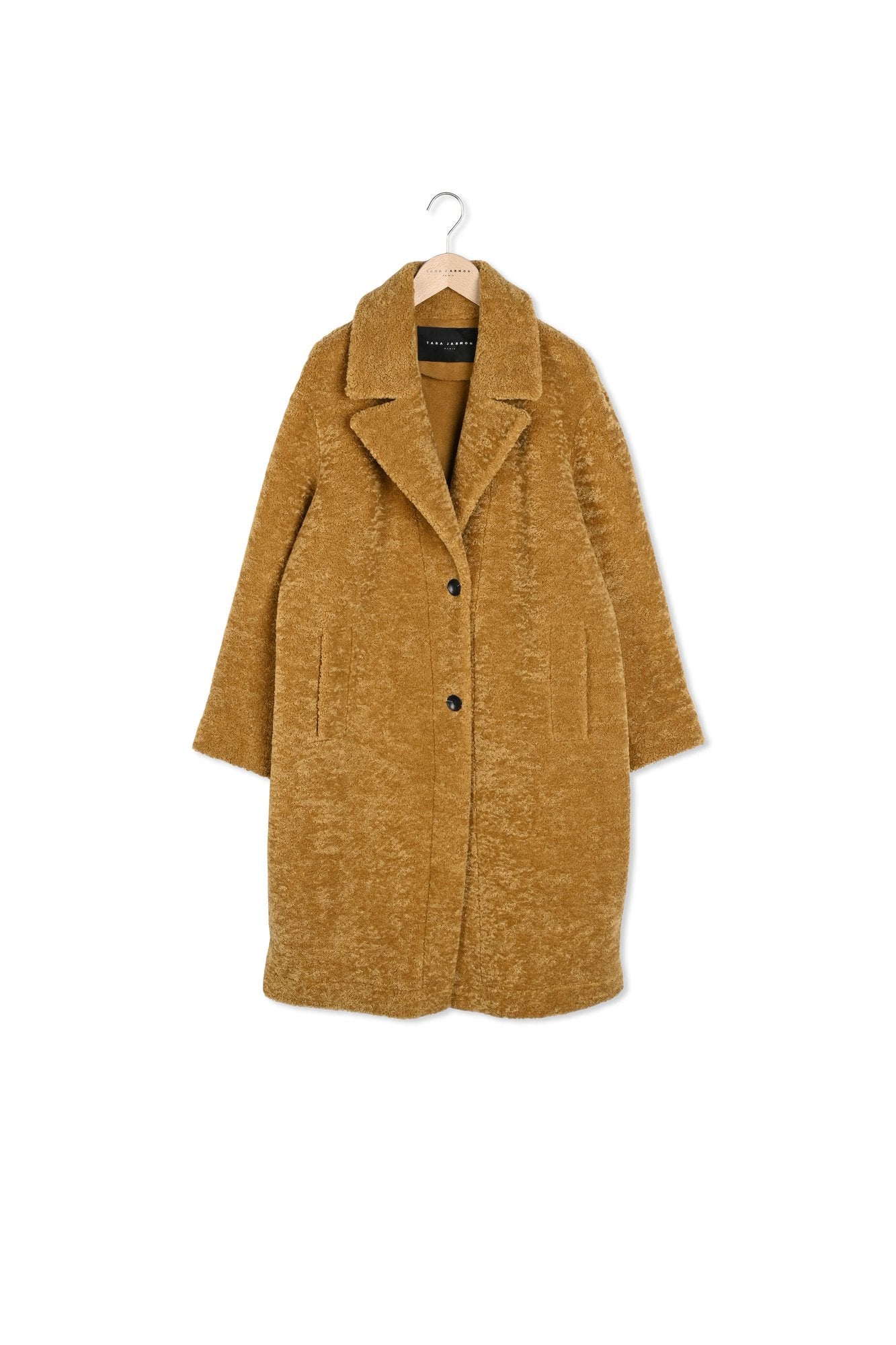 Manteau Mississipi orange en fausse fourrure Faume - seconde main