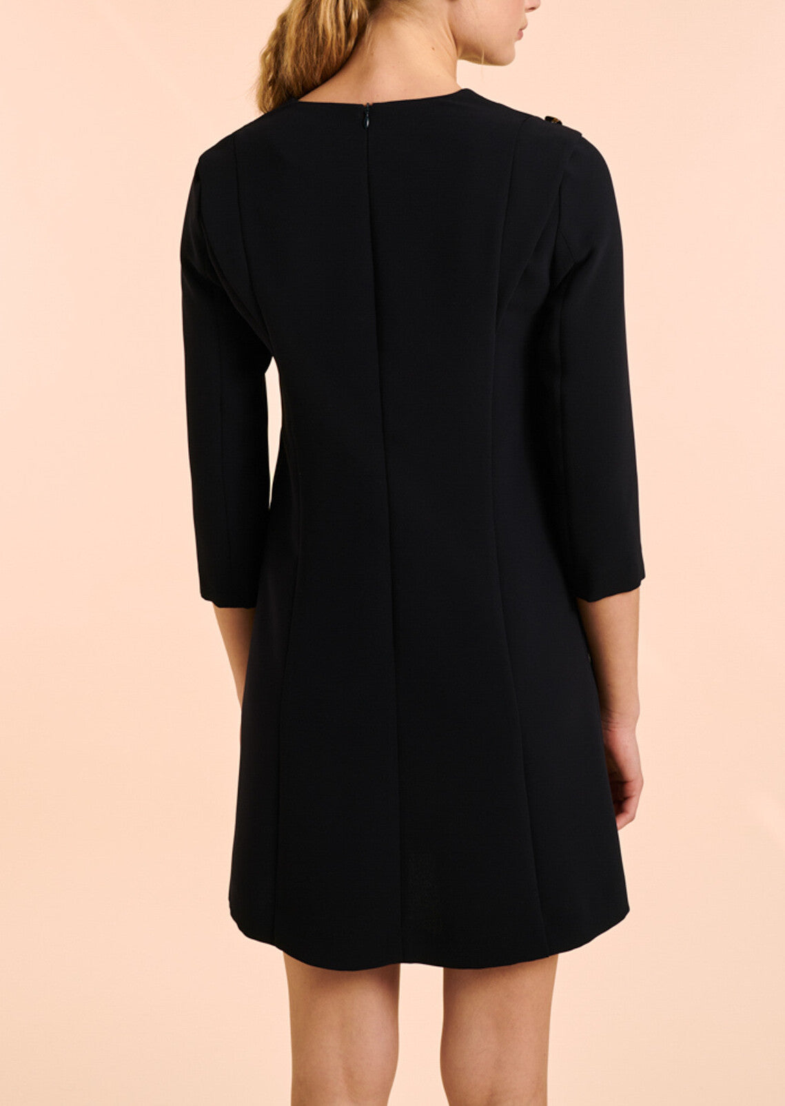 Robe Rawell courte bleu nuit Faume - seconde main