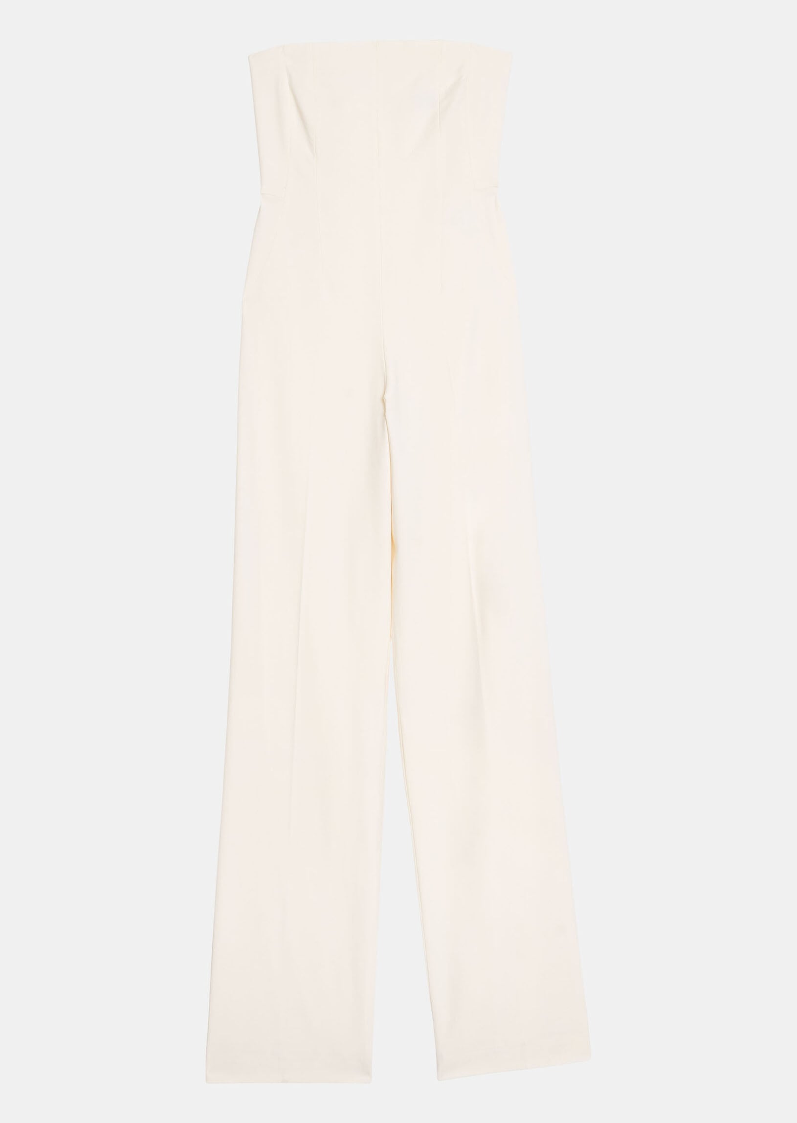 Combinaison bustier Perry écrue en laine froide Faume - seconde main