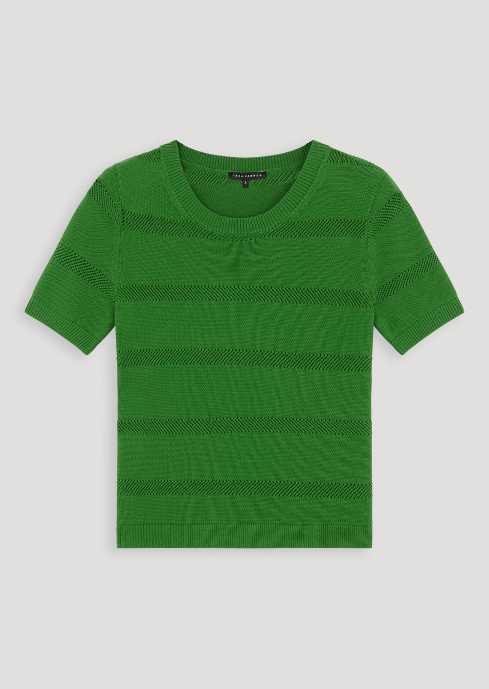 Pull vert ajouré en coton Faume - seconde main