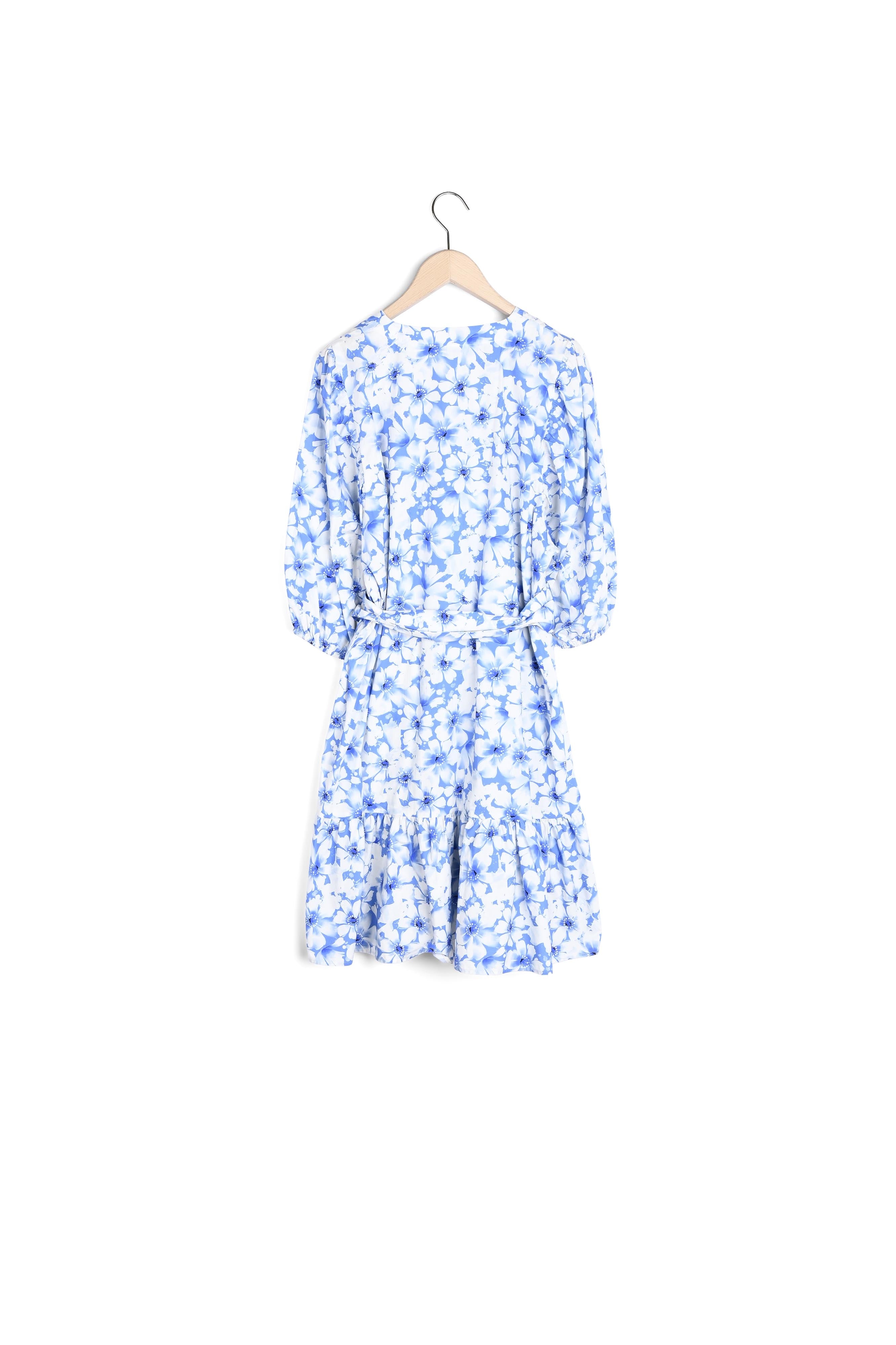 Robe Rosabetta bleue imprimé fleuri Faume - seconde main