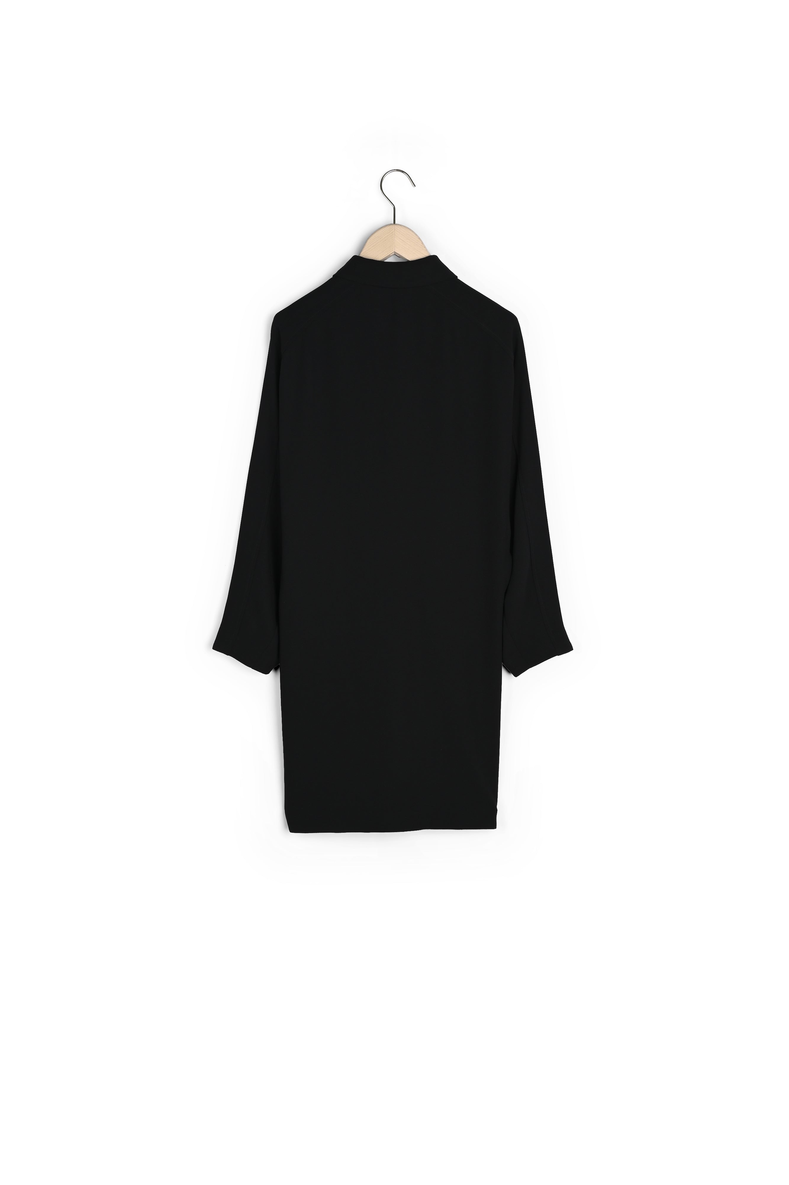 Robe Reva noire en crêpe Faume - seconde main