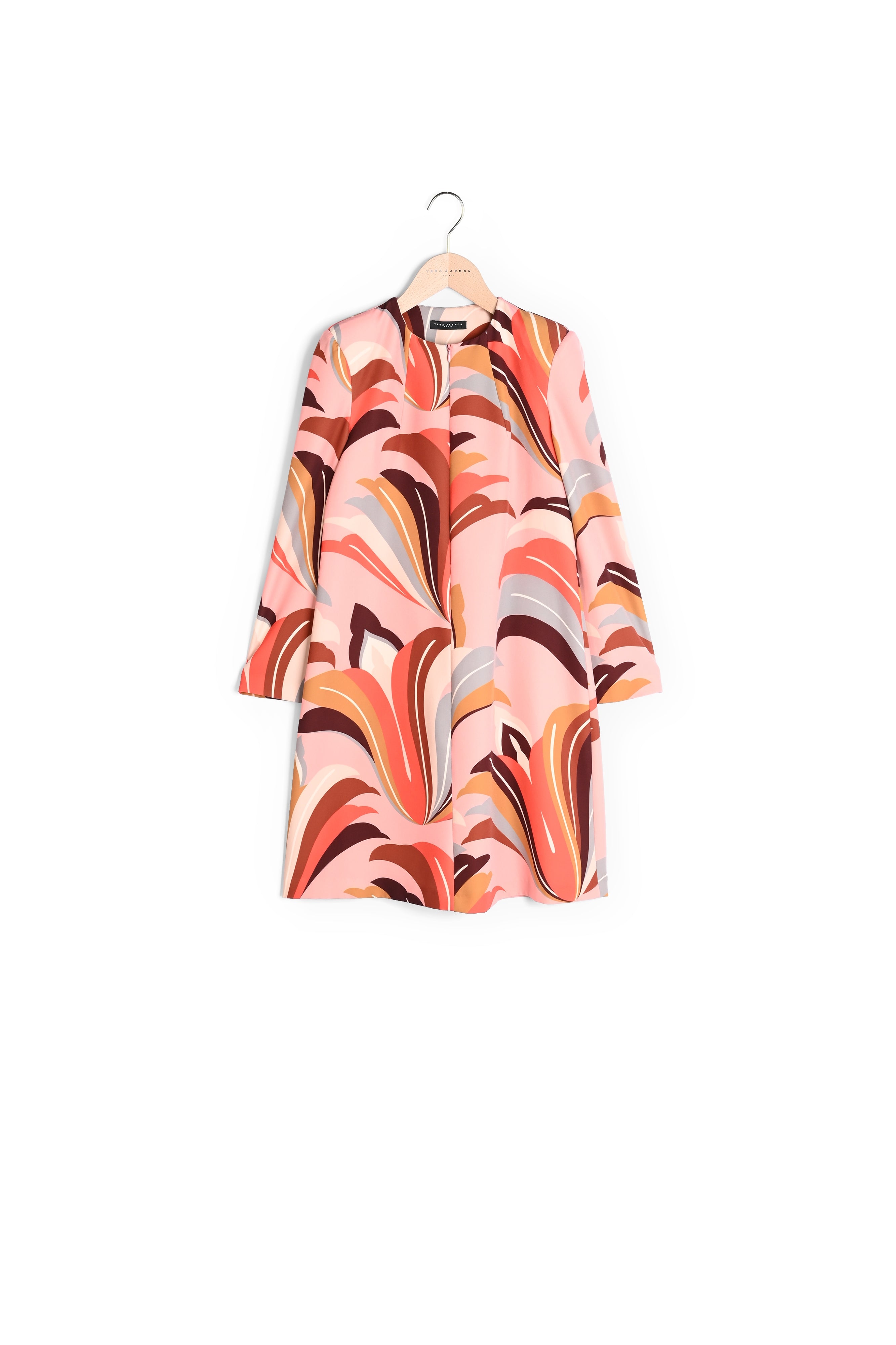 Robe Rosita marron imprimé graphique Faume - seconde main