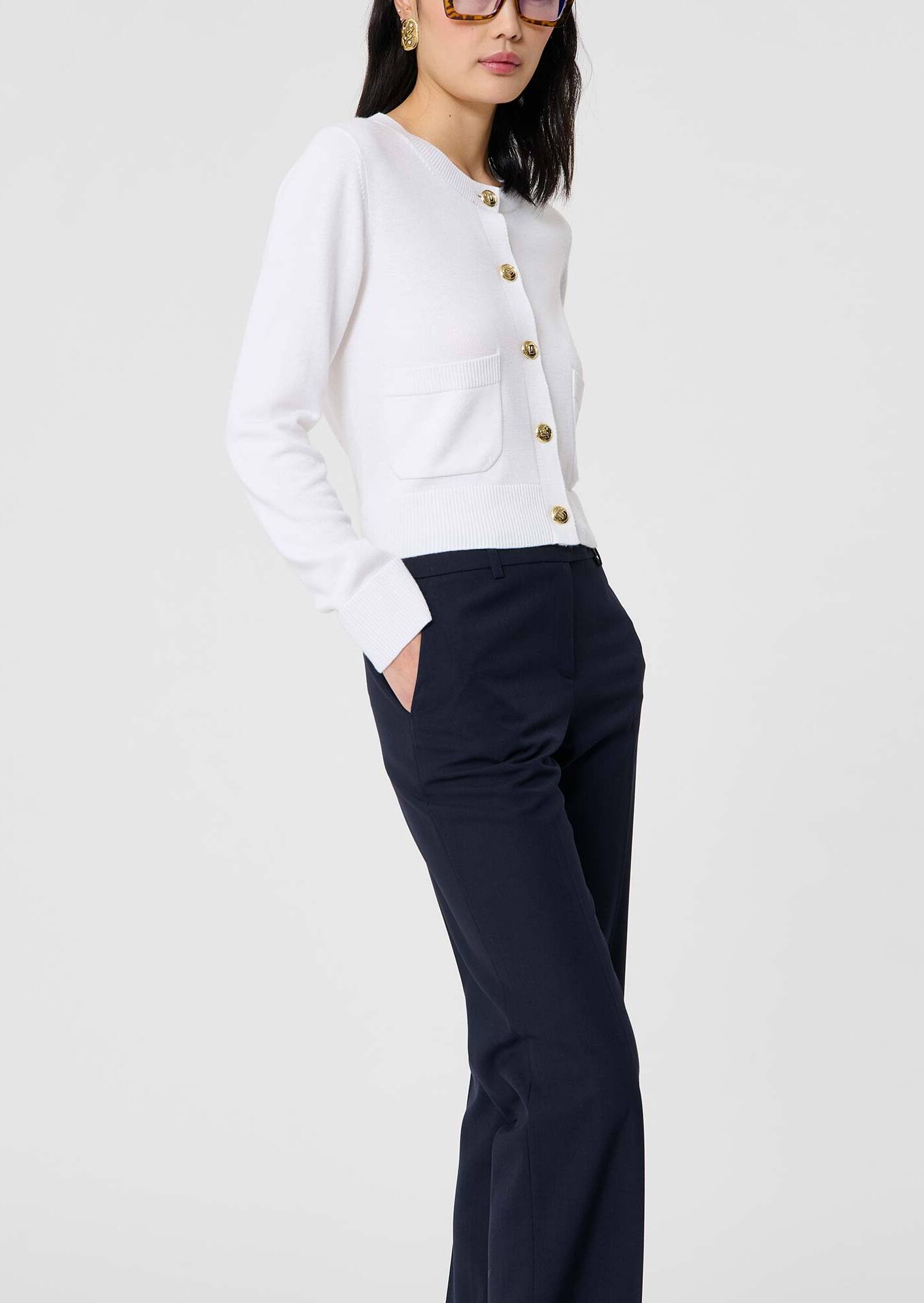 GiIet écru en laine Gyslain Faume - seconde main