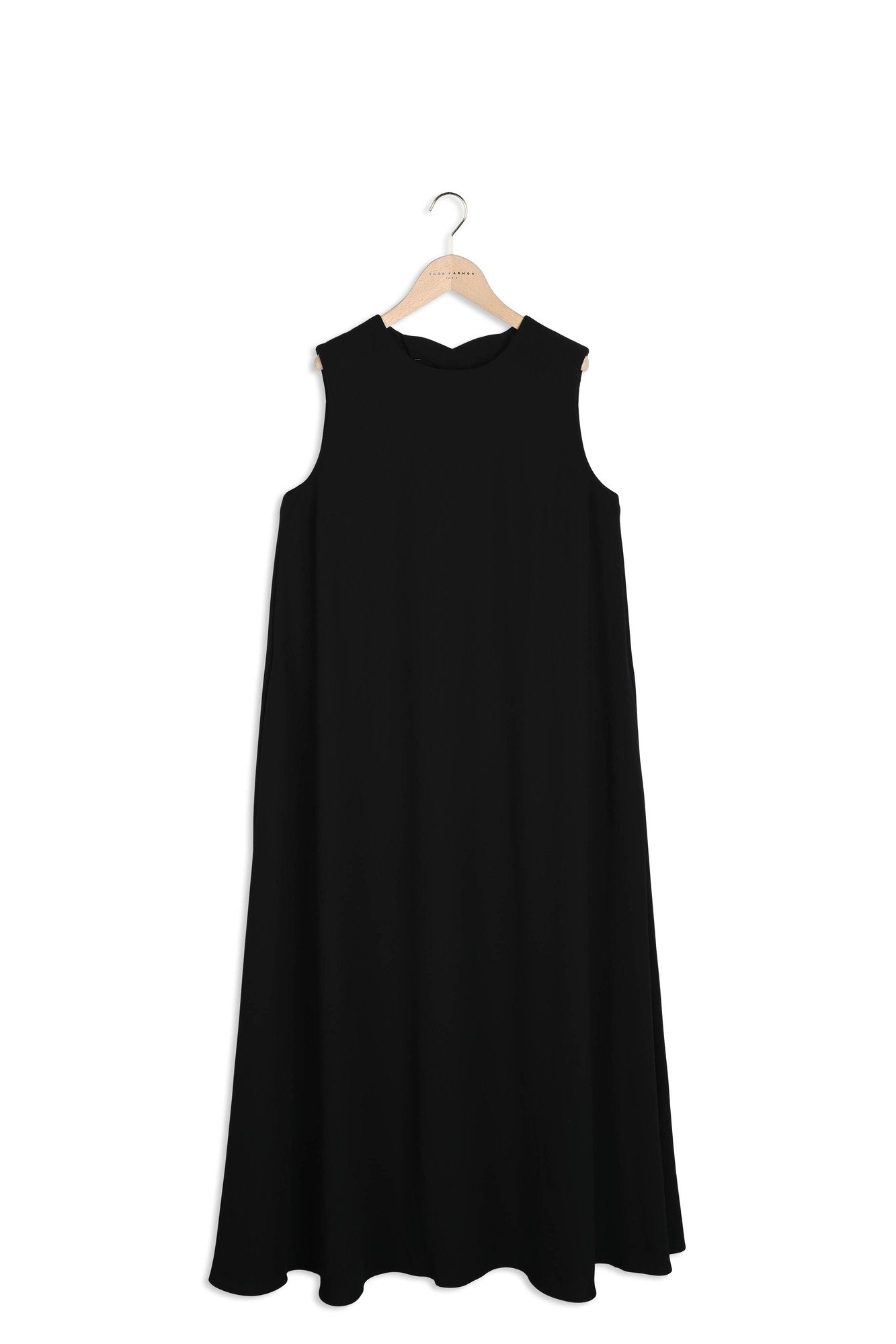Robe Roxy noire en crêpe Faume - seconde main
