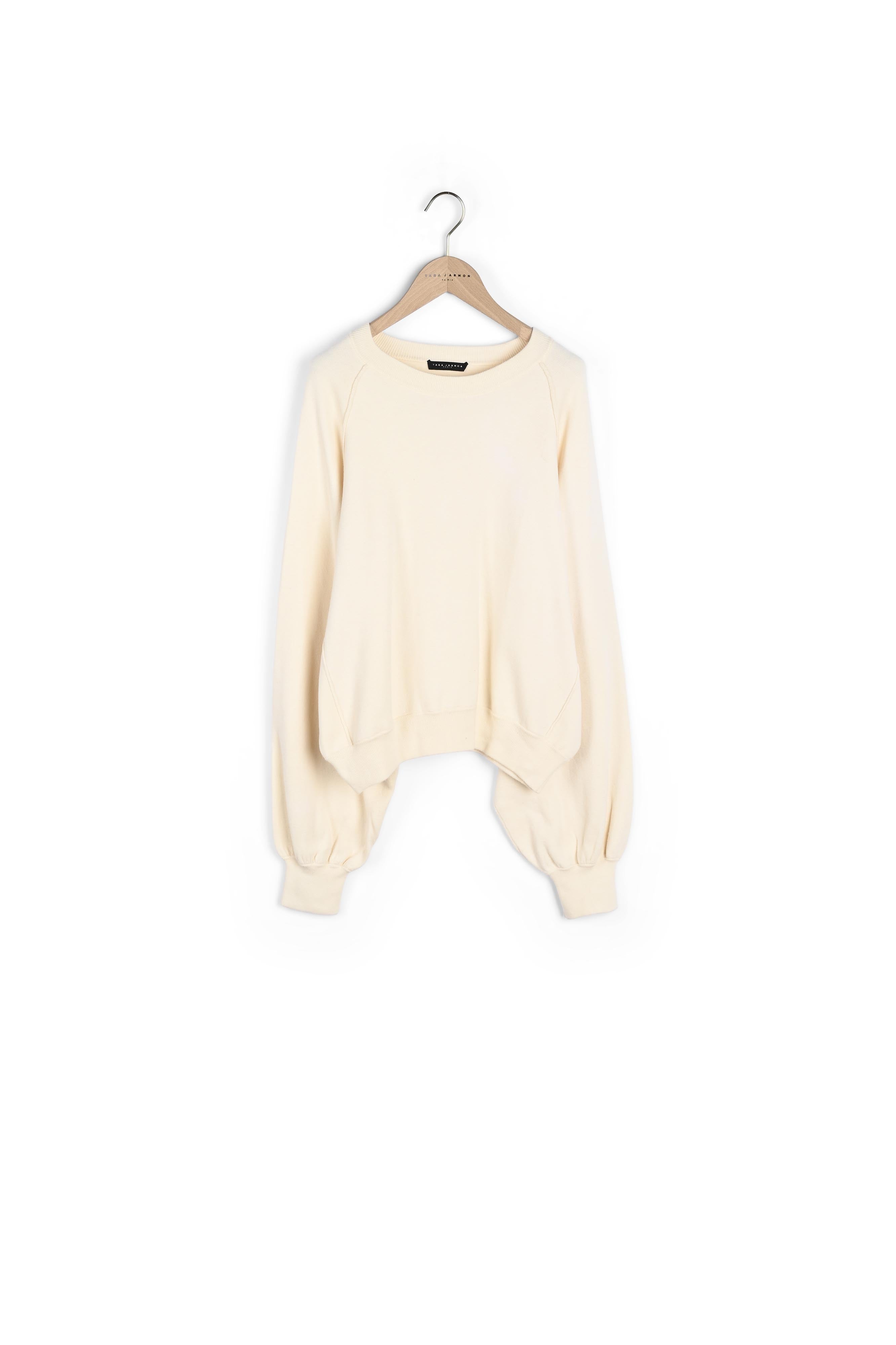 Sweat-shirt Practice écru en coton Faume - seconde main