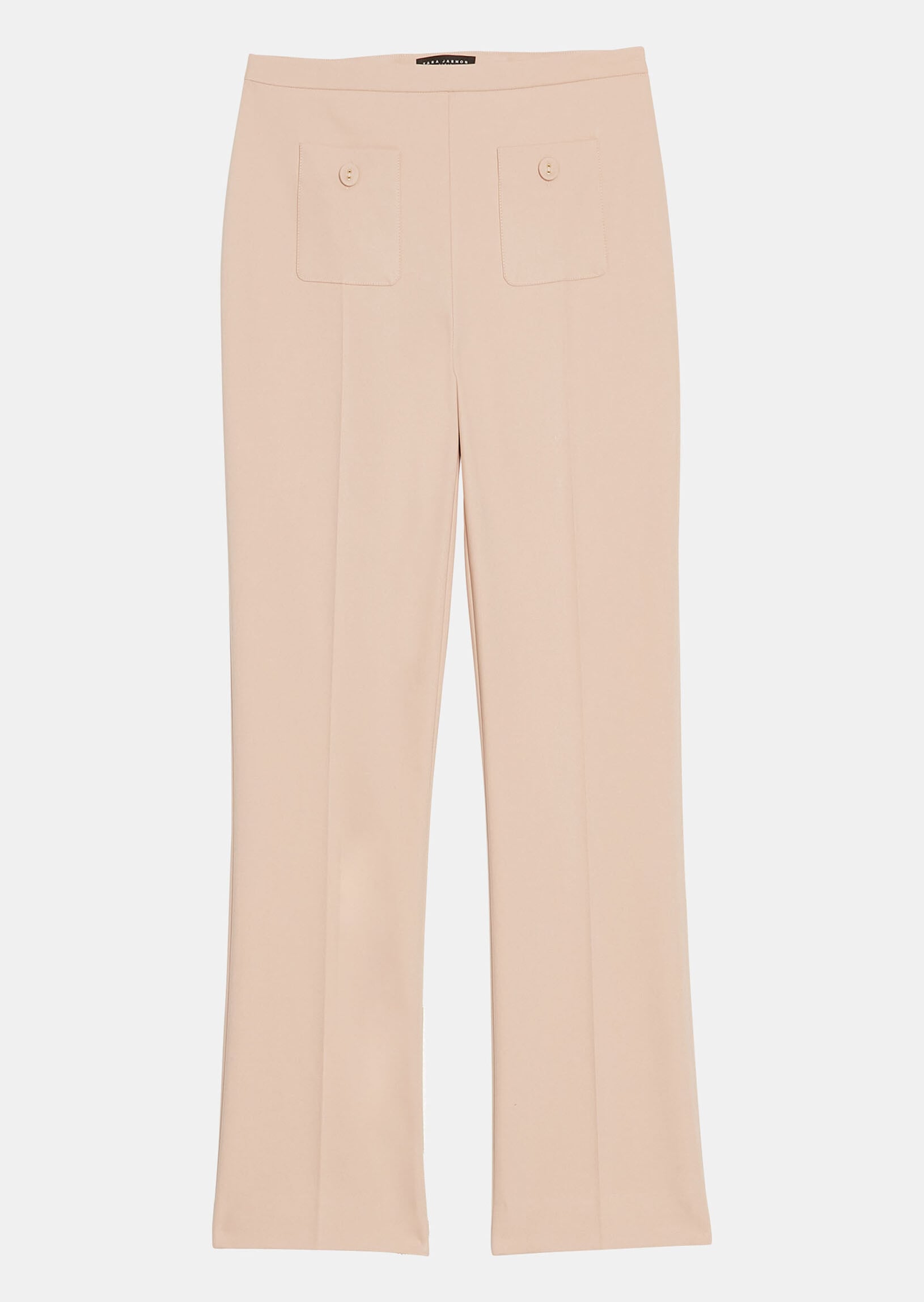 Pantalon Paquerette beige en coton Faume - seconde main