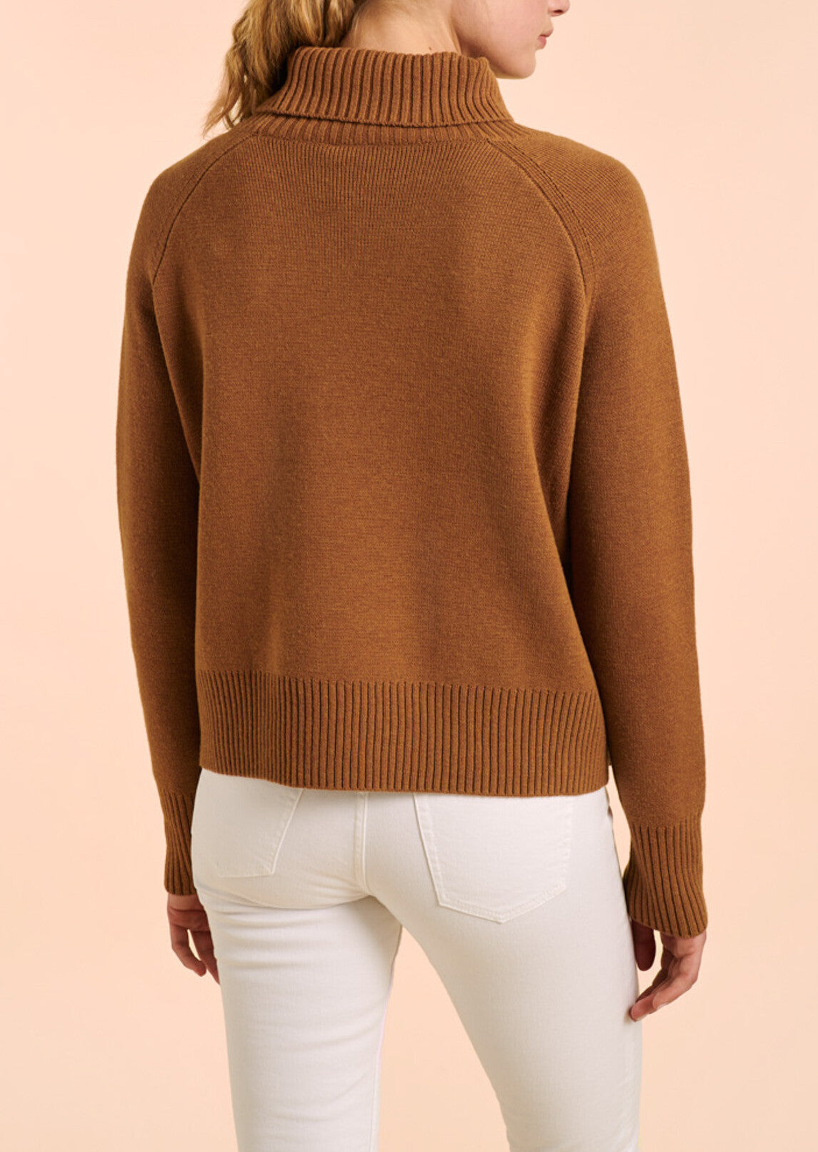 Pull Norene camel Faume - seconde main