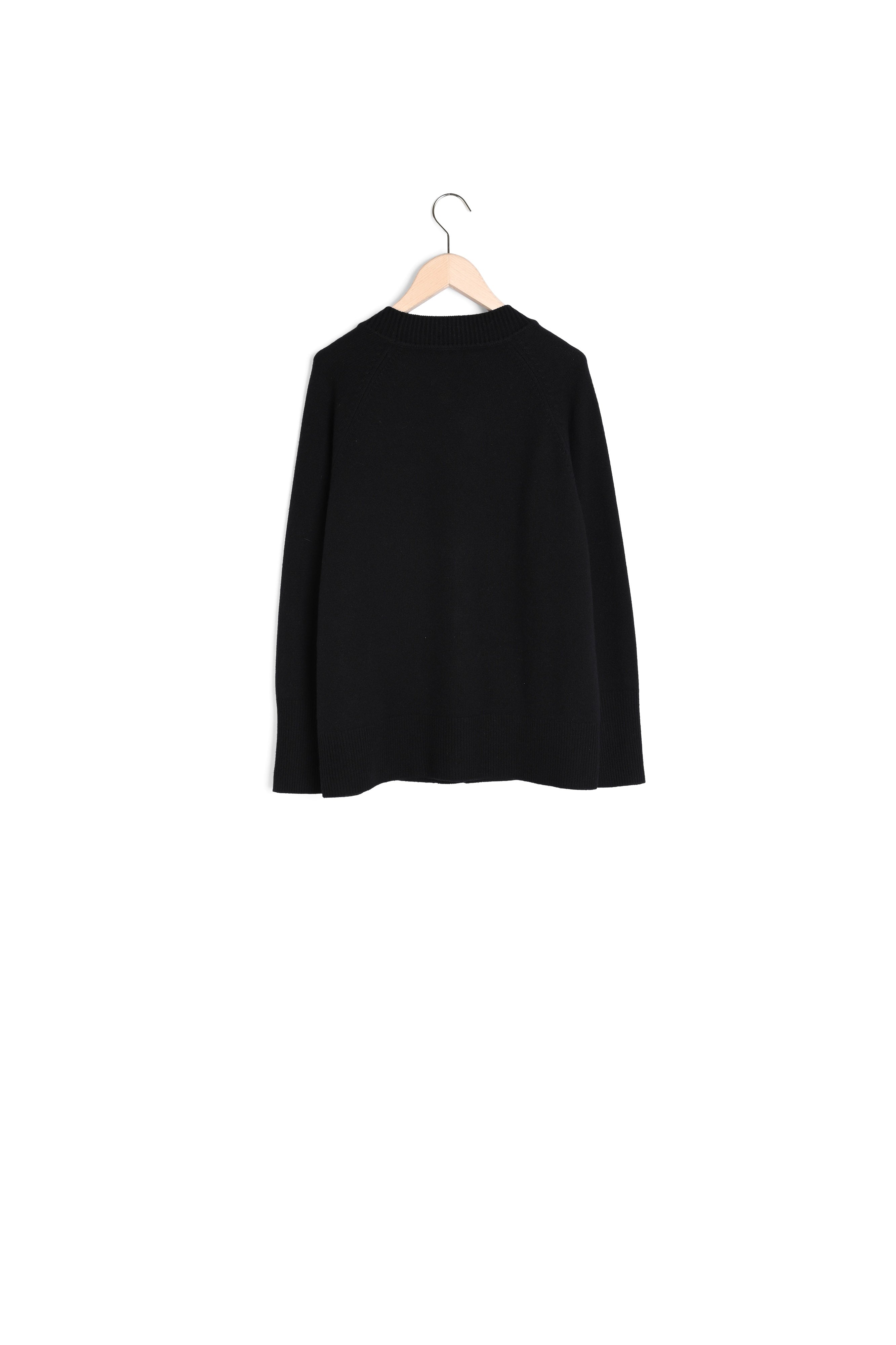 Gilet Giulietta noir en laine Faume - seconde main