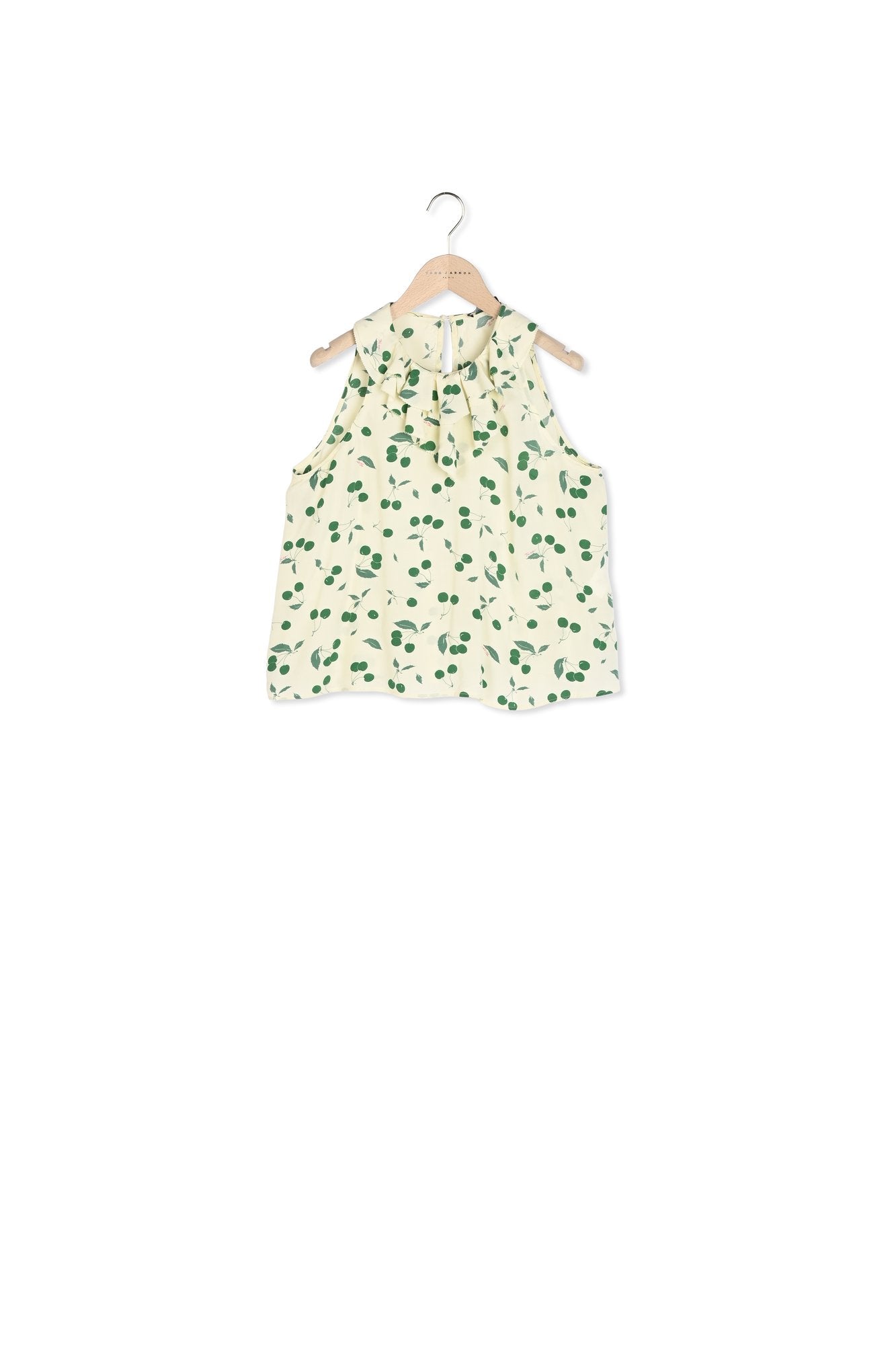 Top Tippi écru imprimé cherry Faume - seconde main