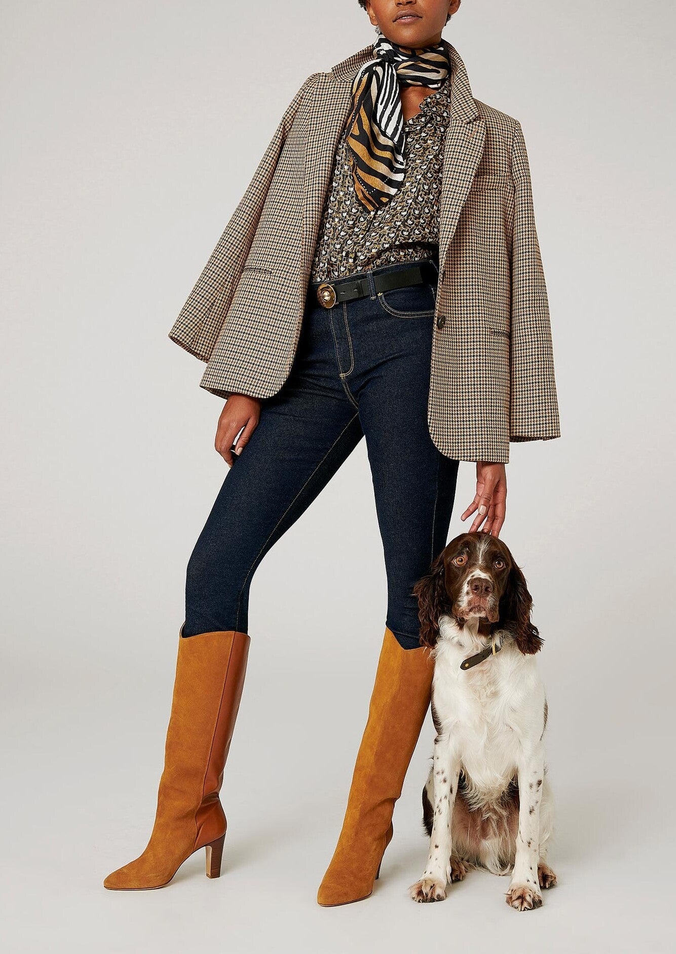 Chemise Tarot imprimé muguet Faume - seconde main