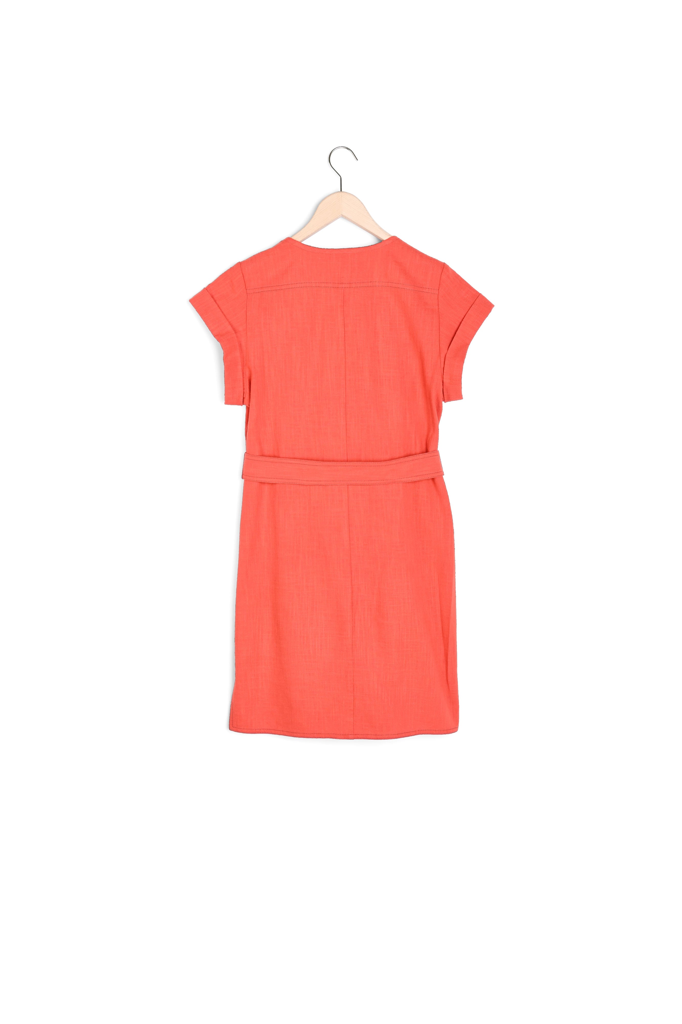 Robe Richelieu rouge en coton Faume - seconde main