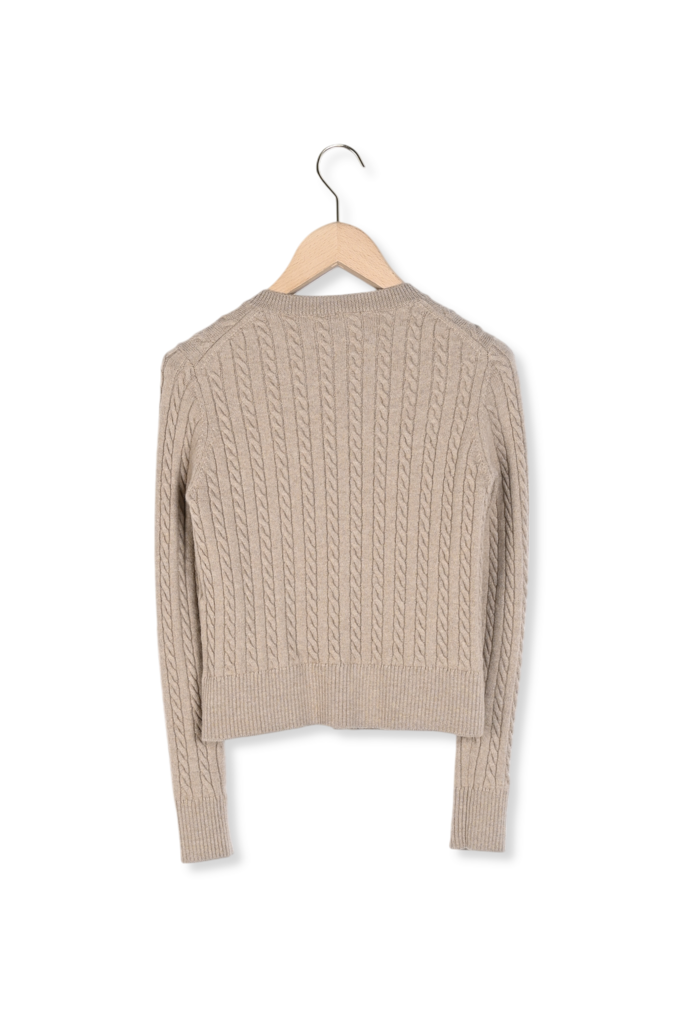 Cardigan marron en laine merinos Gaspard Faume - seconde main