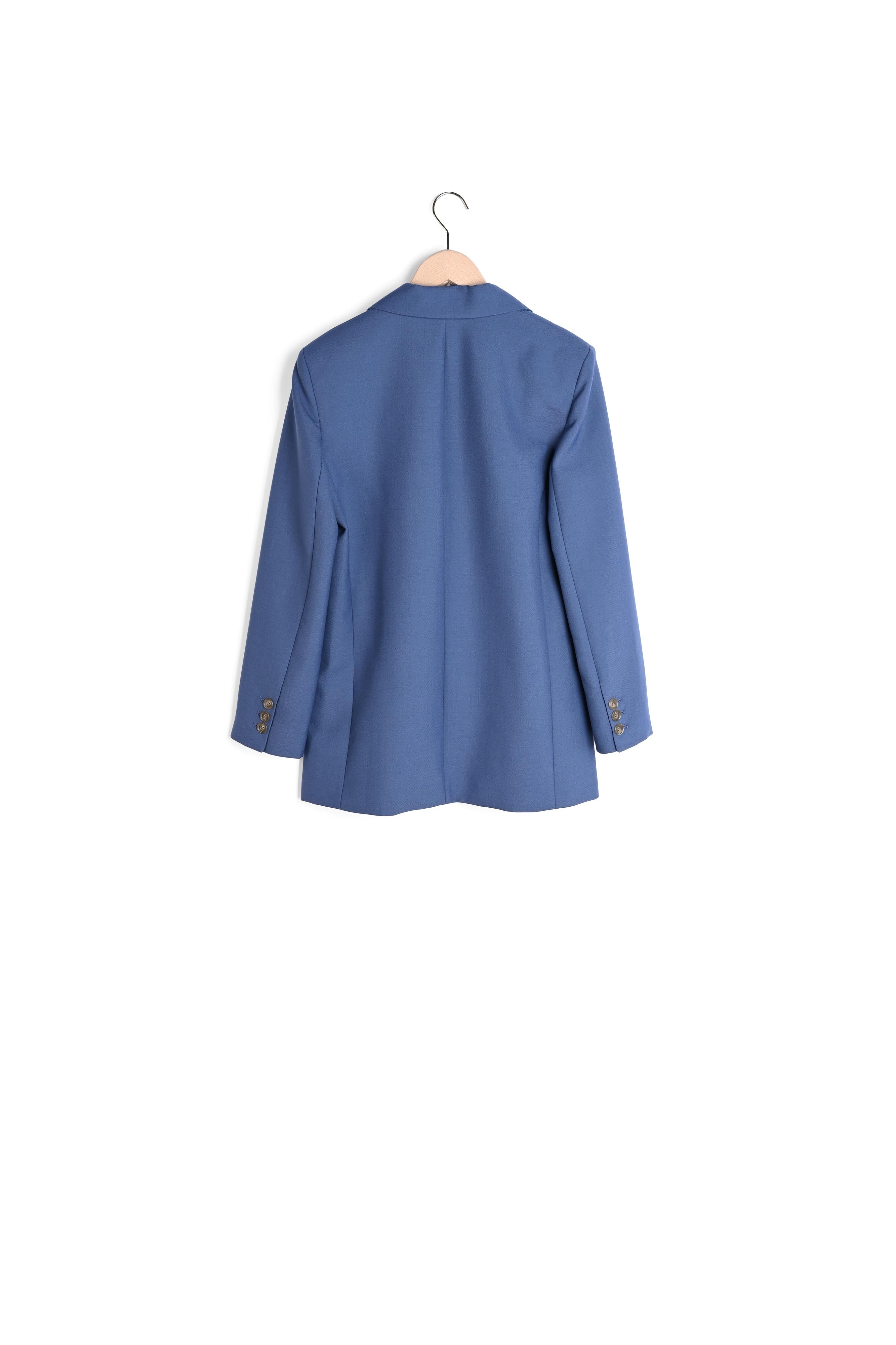 Veste Viggo bleue en laine Faume - seconde main