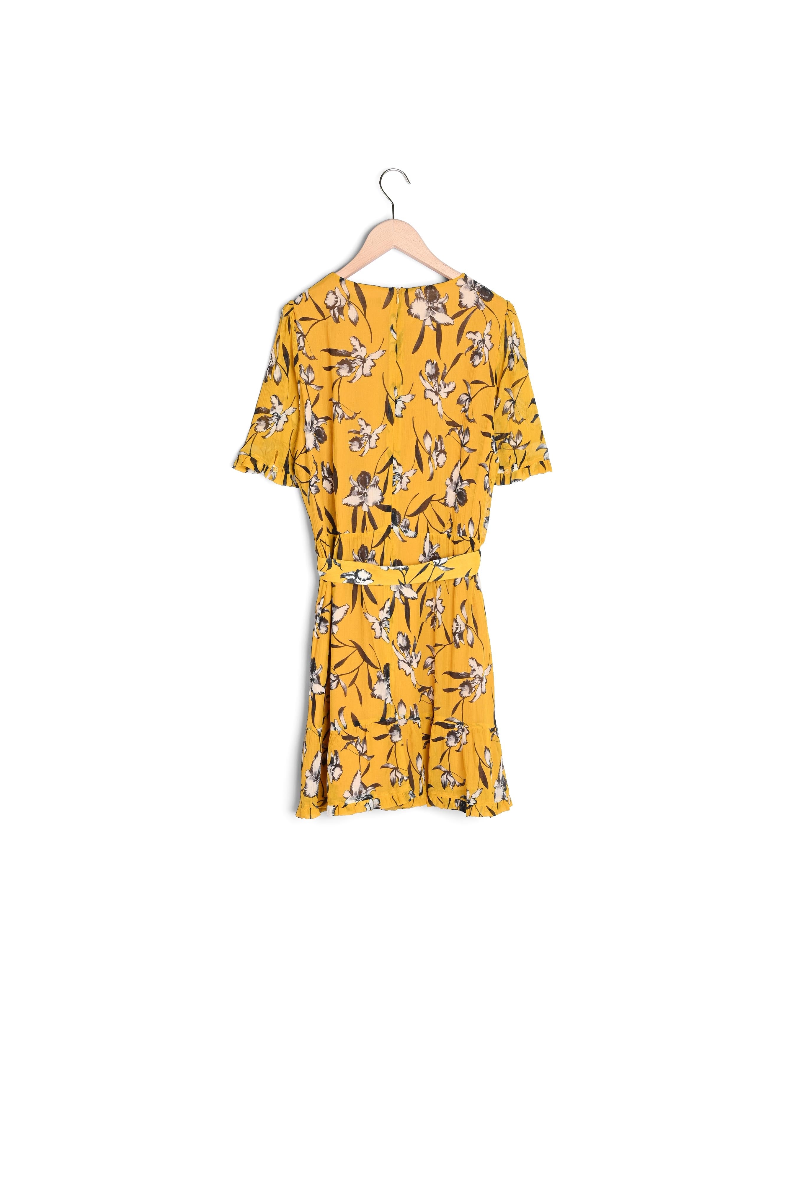 Robe Rioha jaune imprimé fleuri Faume - seconde main