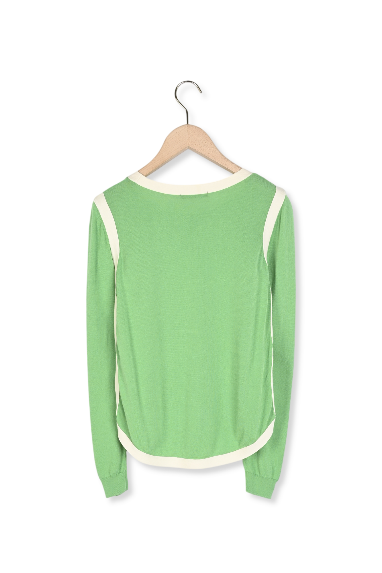 Pull Ponama vert en coton Faume - seconde main