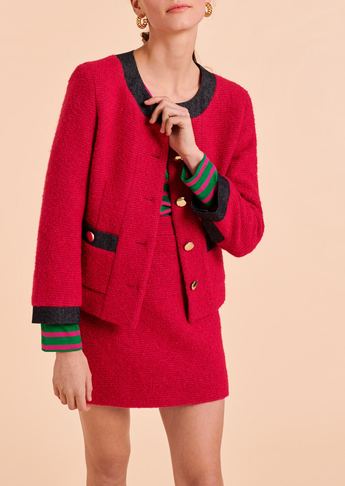 Jupe Jodie rouge Faume - seconde main