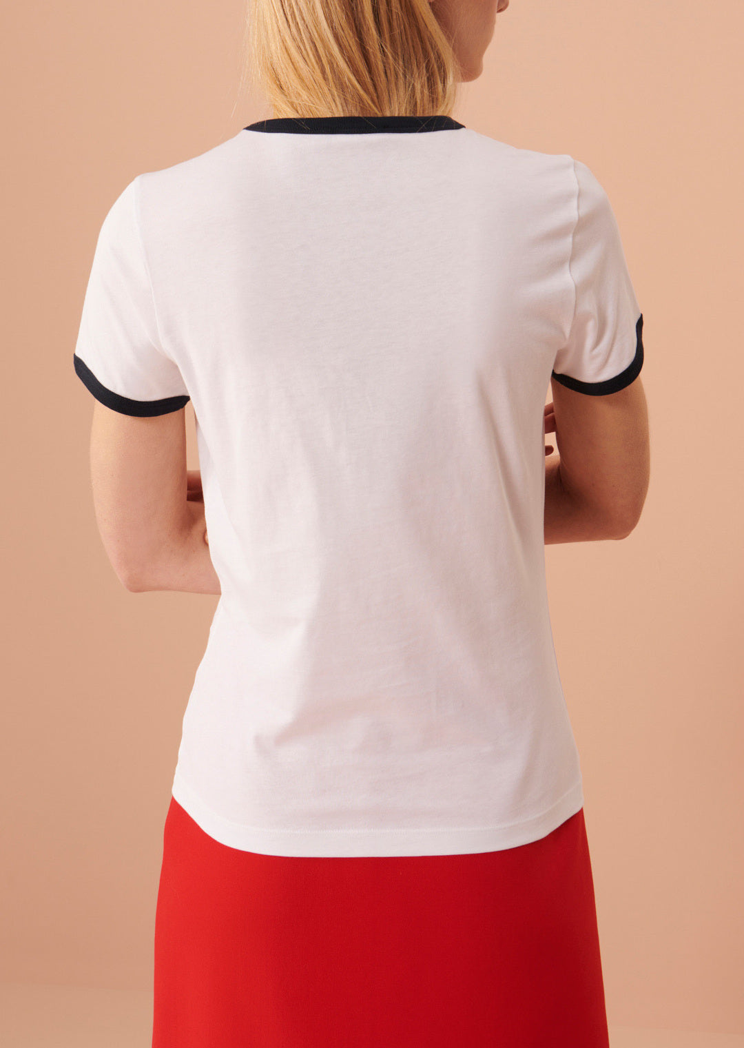 T-shirt Today blanc en coton Faume - seconde main