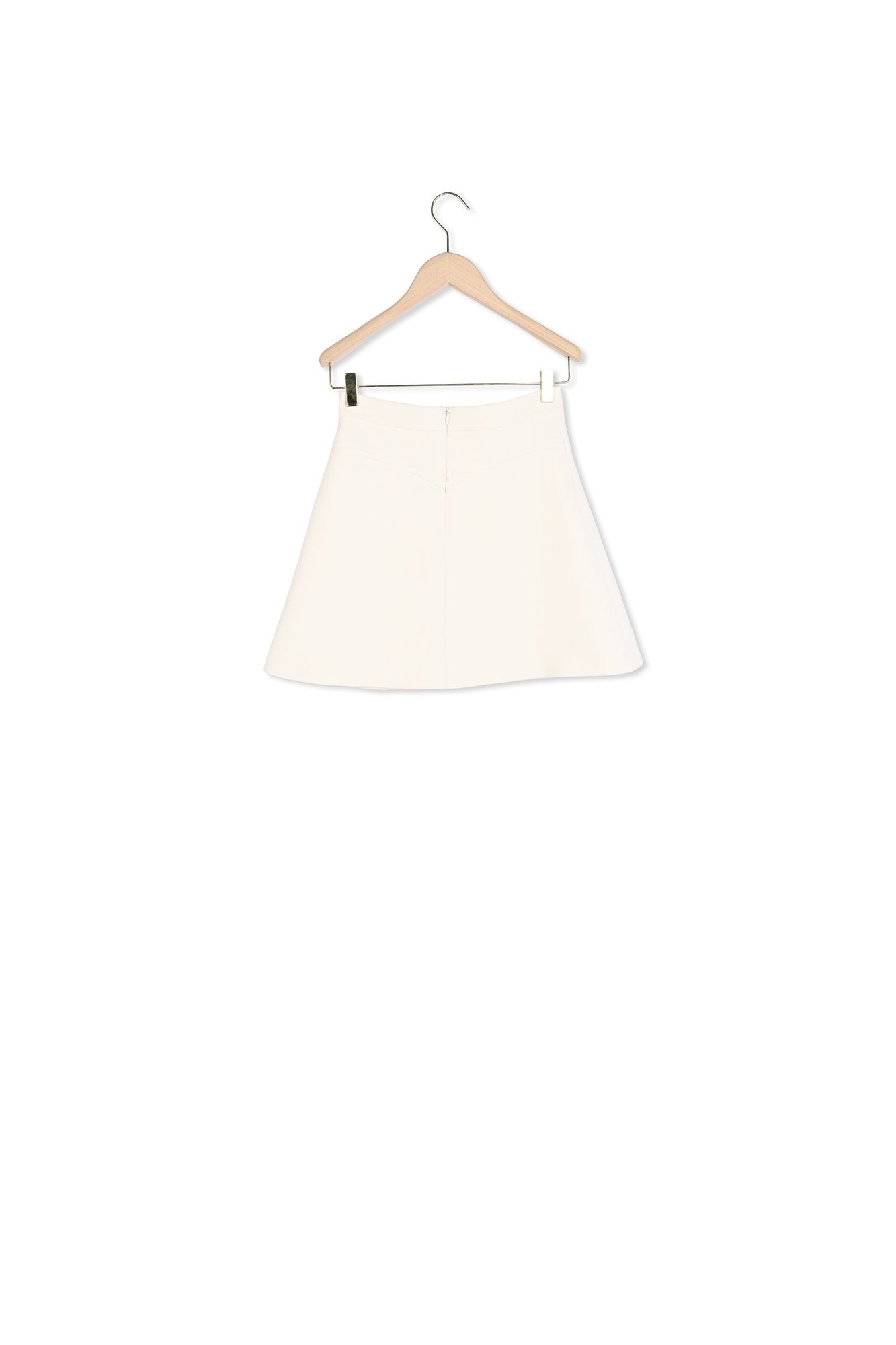 Jupe Jasmin écrue en toile double Faume - seconde main