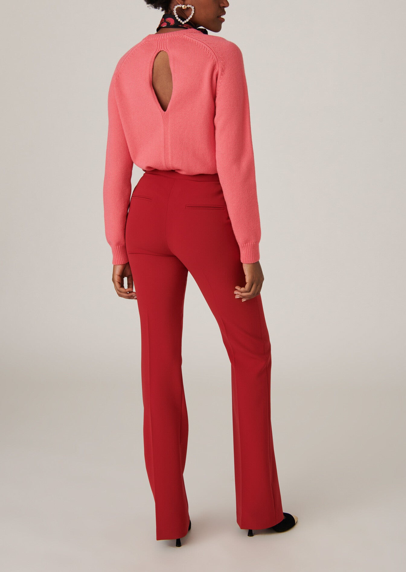 Pantalon Paiva en toile double flamme Faume - seconde main