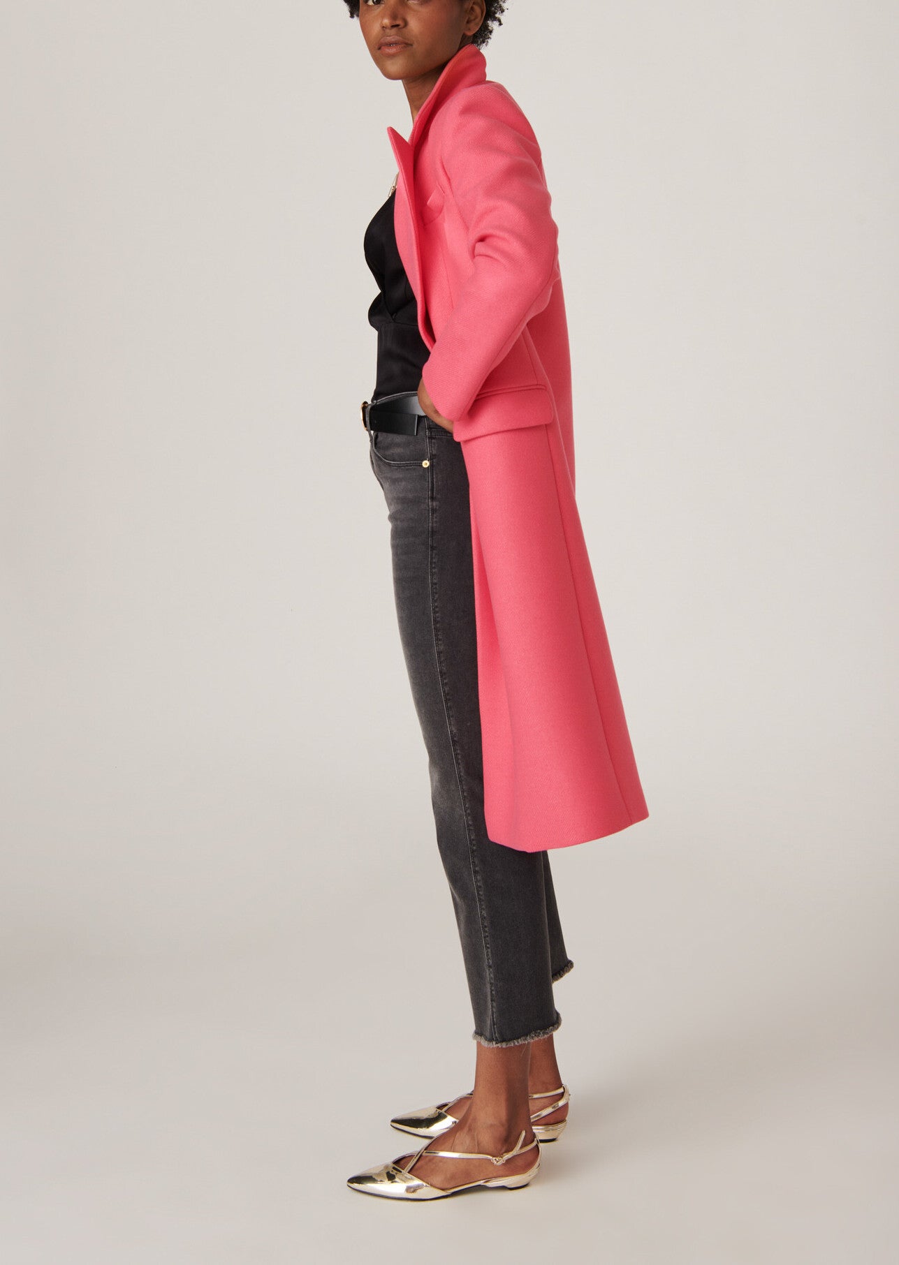 Jean droit Philip gris fumé Faume - seconde main