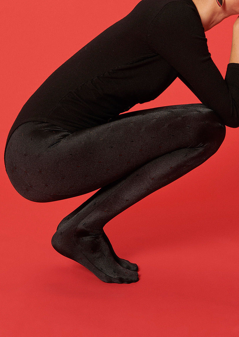 Body Potema noir en laine merinos Faume - seconde main