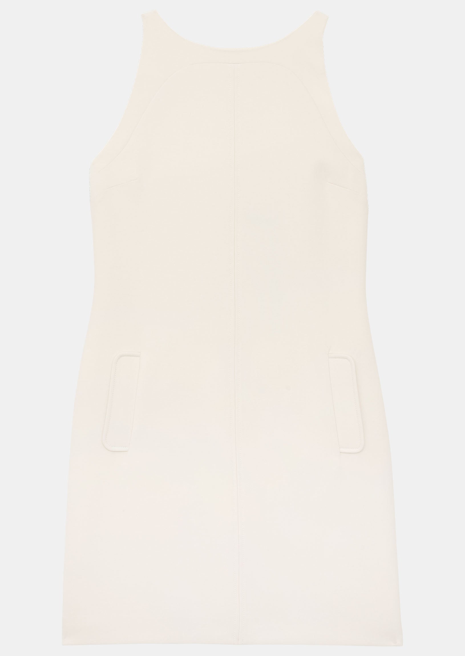 Robe Rumba écrue en toile double Faume - seconde main