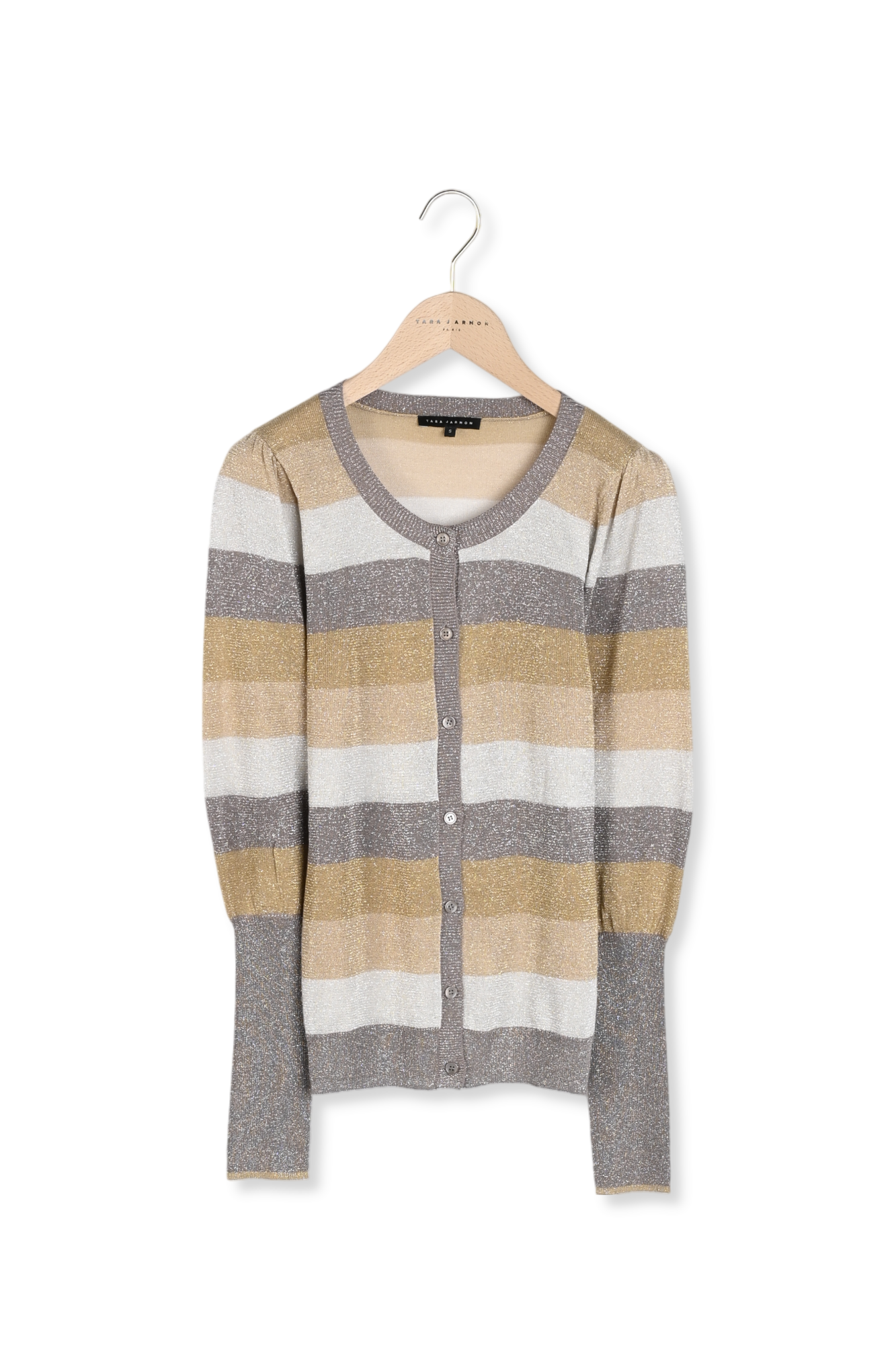 Gilet Norine lurex tricolore Faume - seconde main