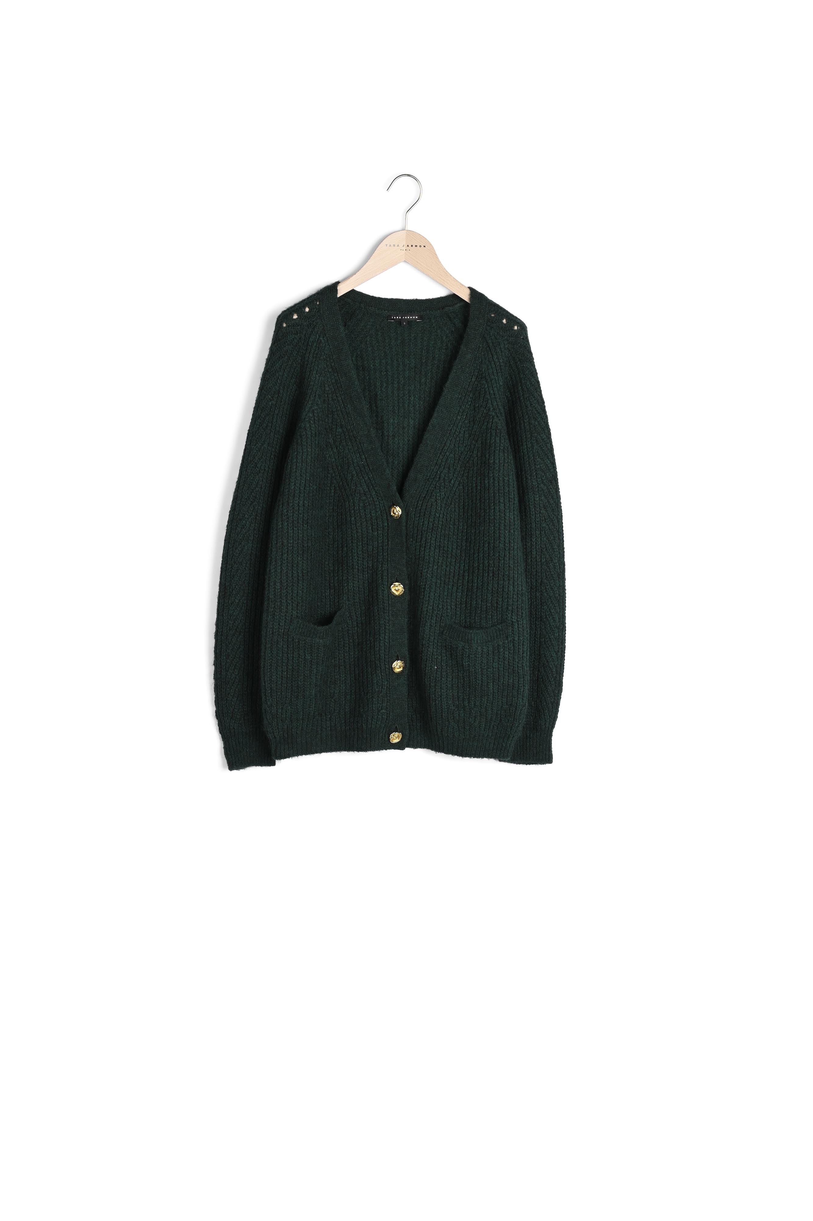 Gilet Nesma vert Faume - seconde main