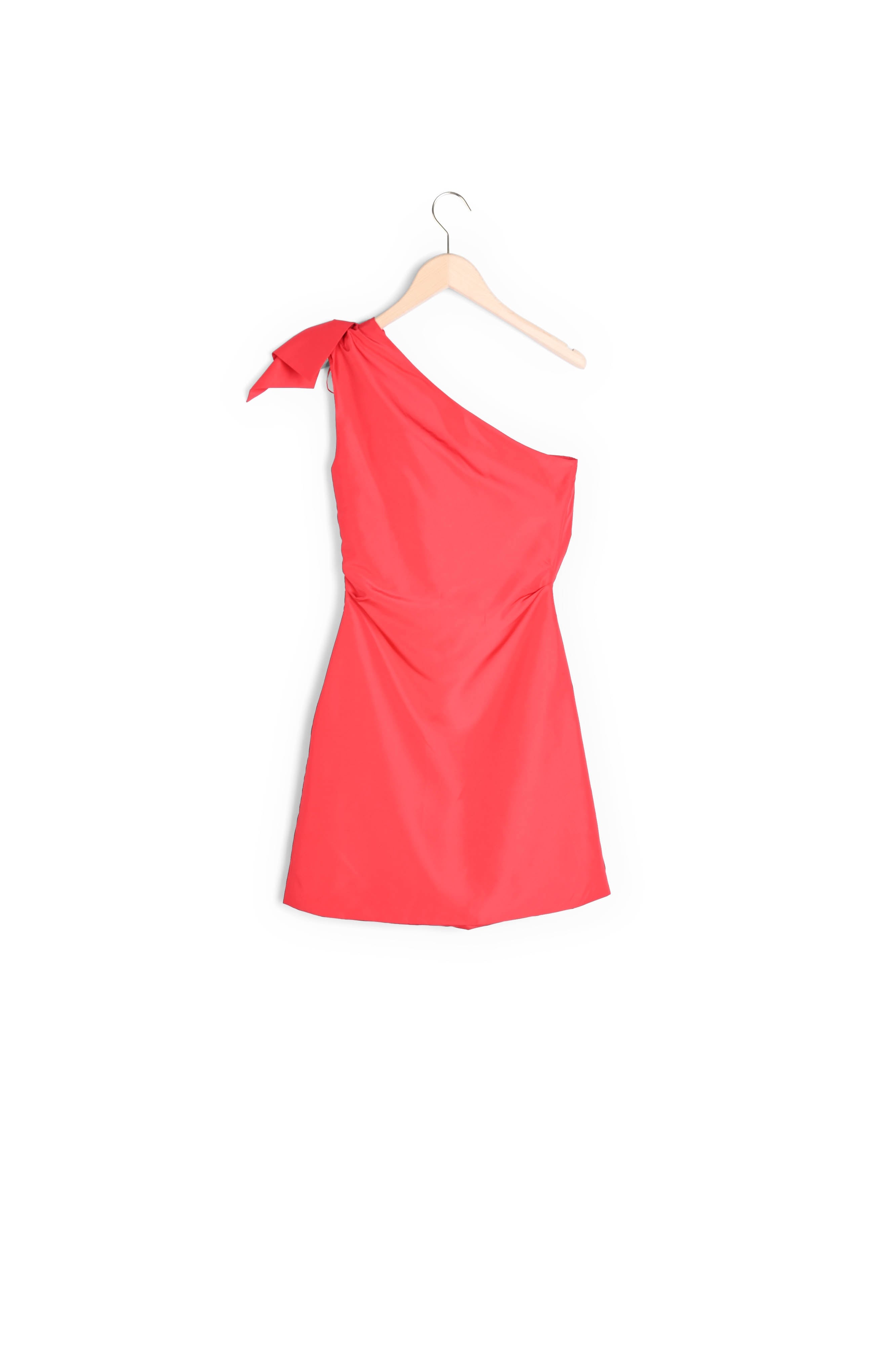 Robe Rouki rouge en taffetas Faume - seconde main