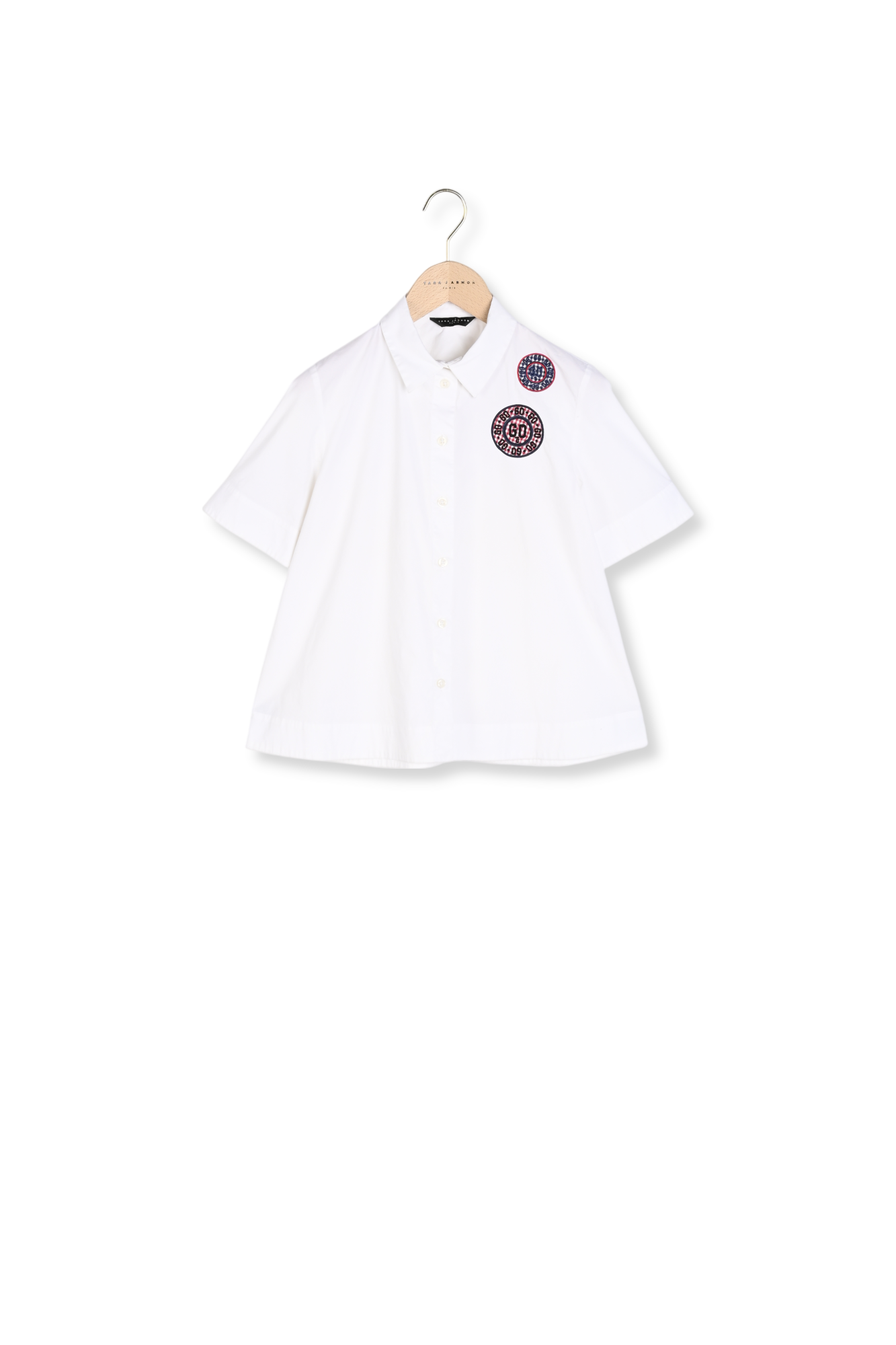 Chemise Cammie blanche en popeline Faume - seconde main
