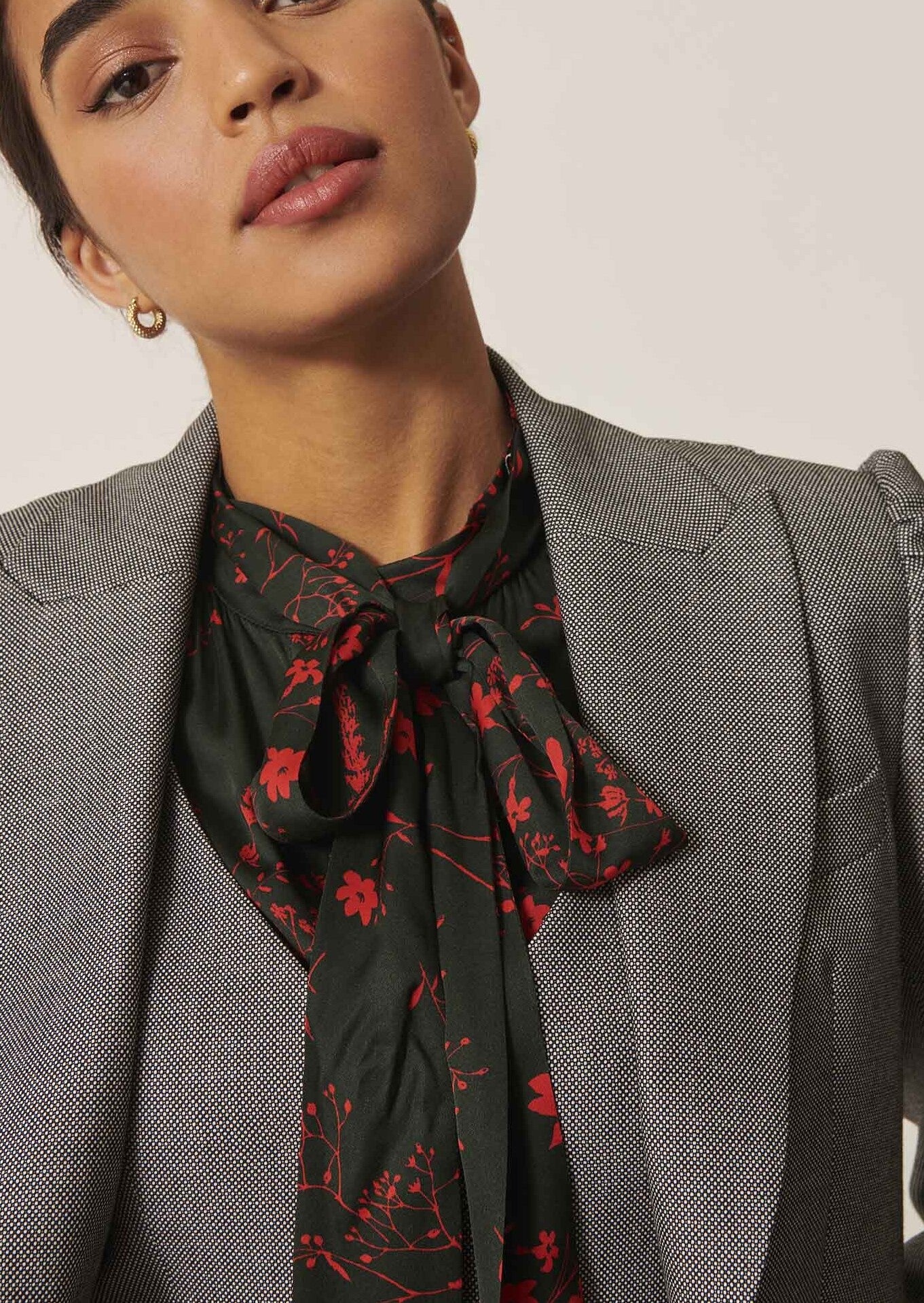 Veste Vita noire en tissu caviar Faume - seconde main