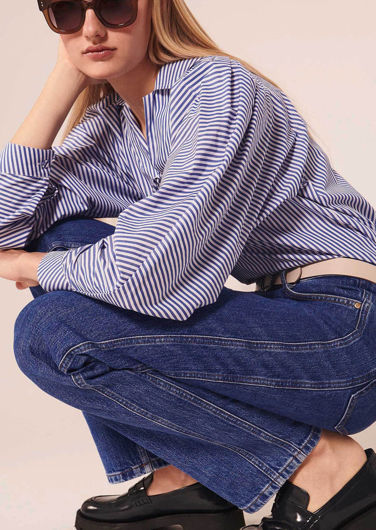 Jean Julian bleu en denim Faume - seconde main