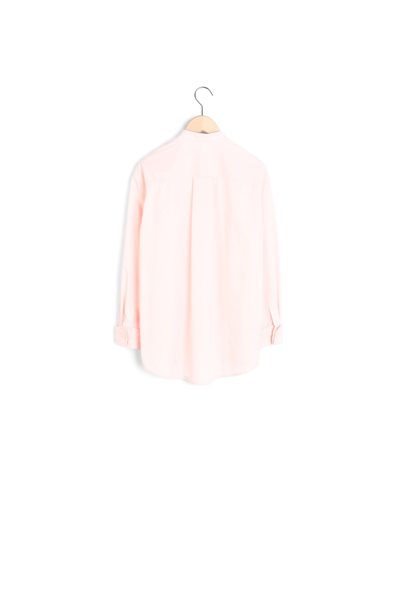 Chemise Carlina rose pâle en popeline Faume - seconde main