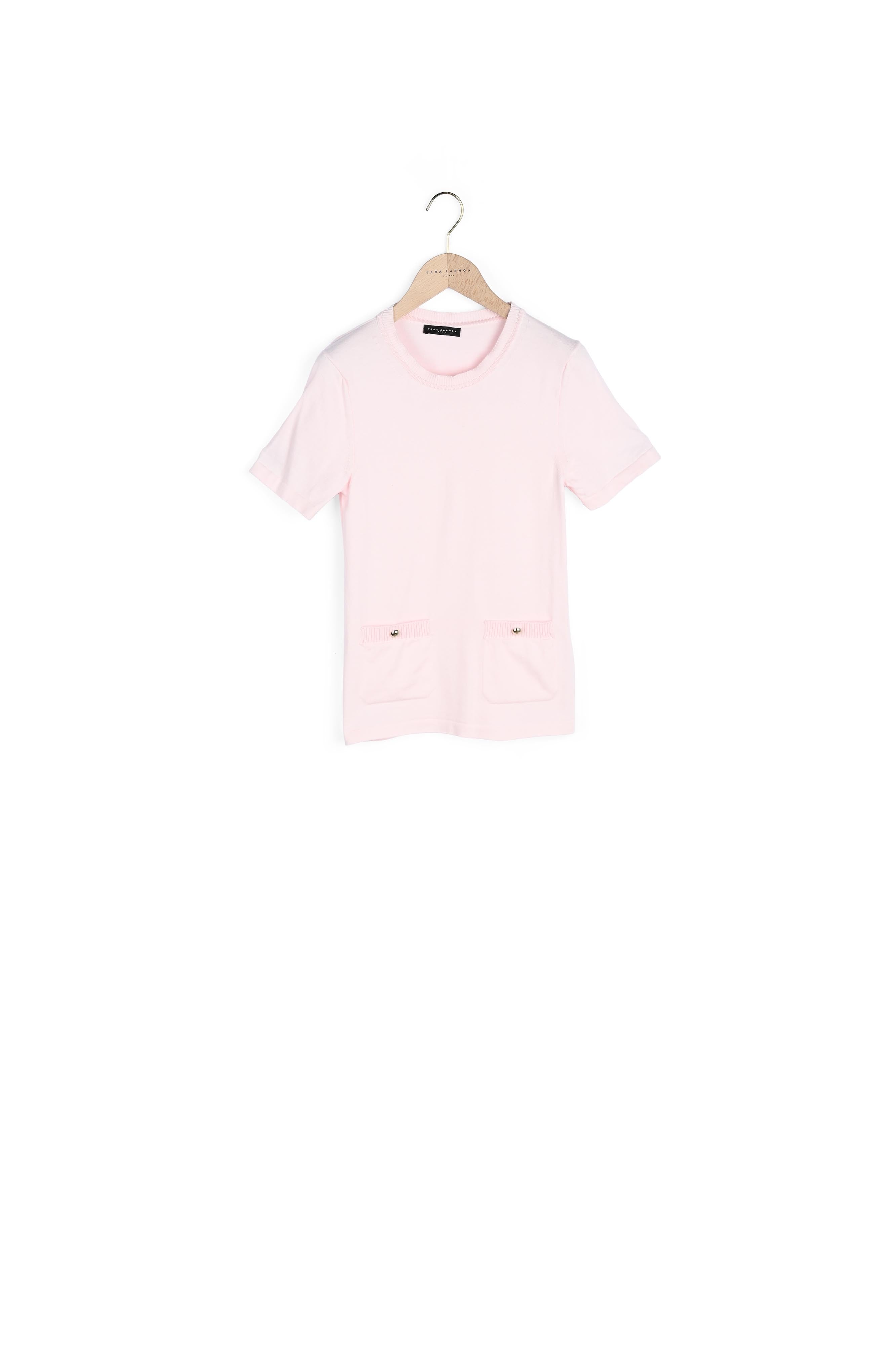 Pull Ponna jaune en coton fin Faume - seconde main