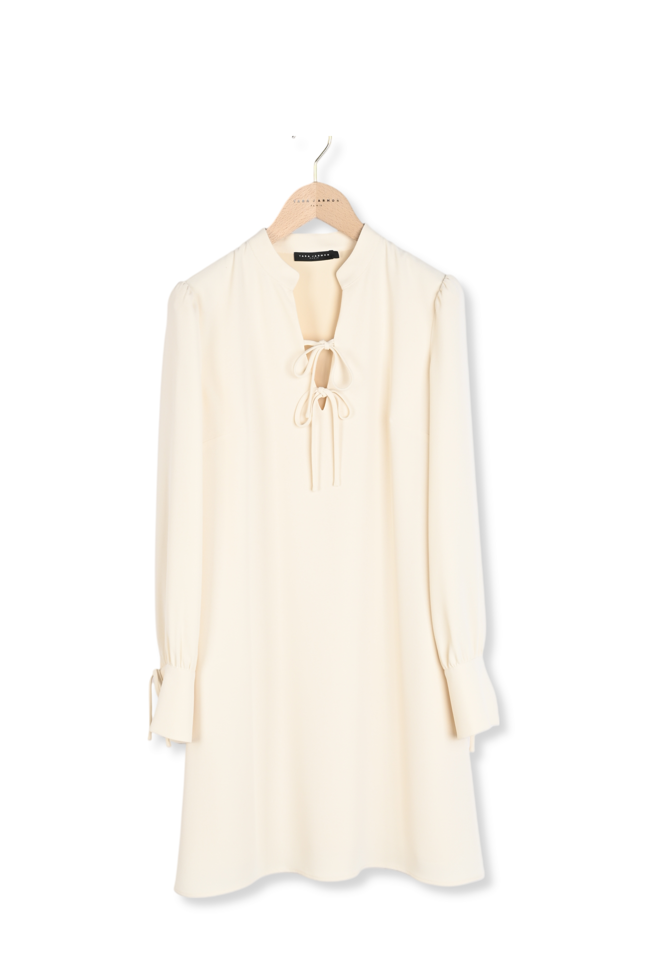 Robe Radiance écrue en crêpe Faume - seconde main