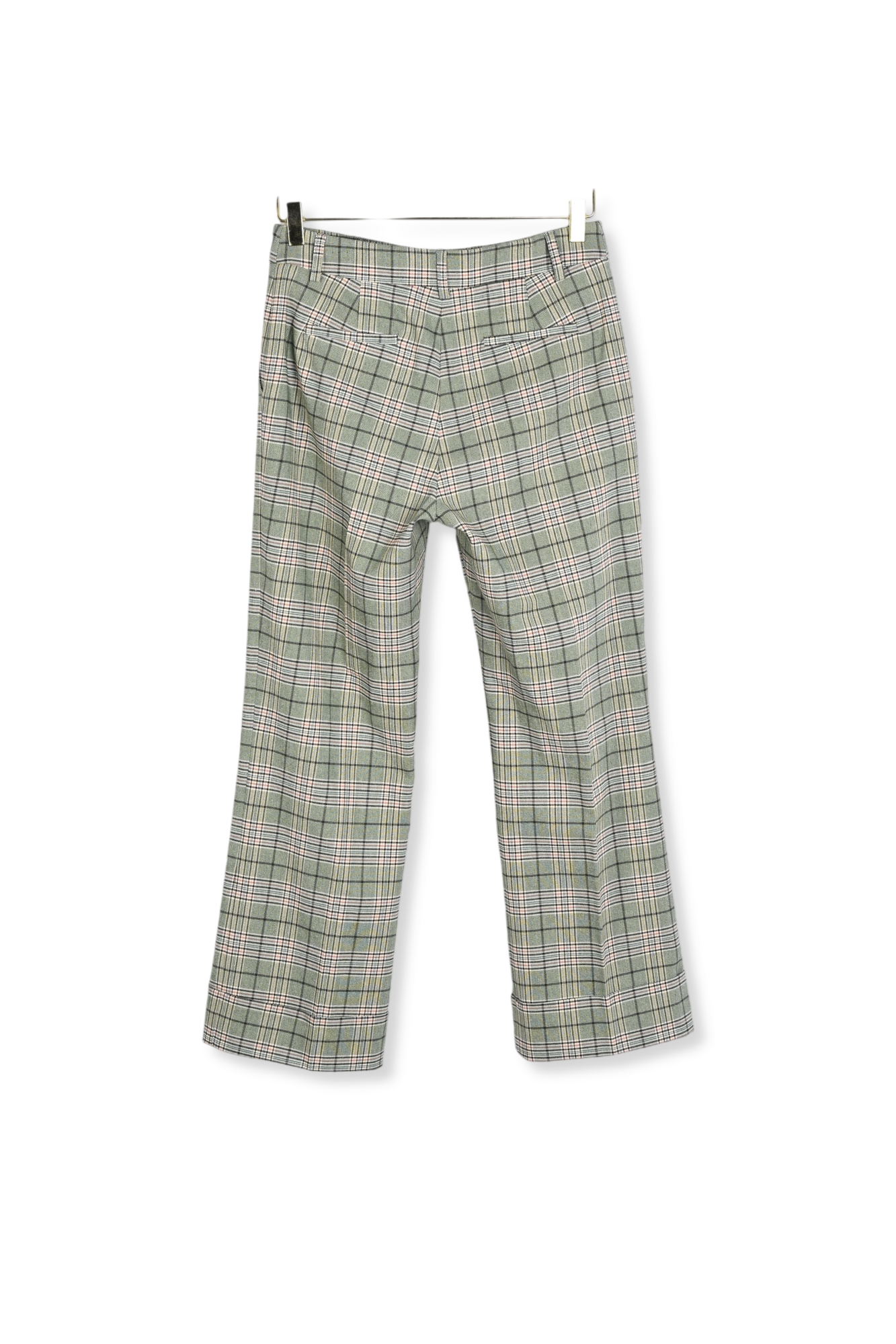 Pantalon vert en tartan Phill Faume - seconde main