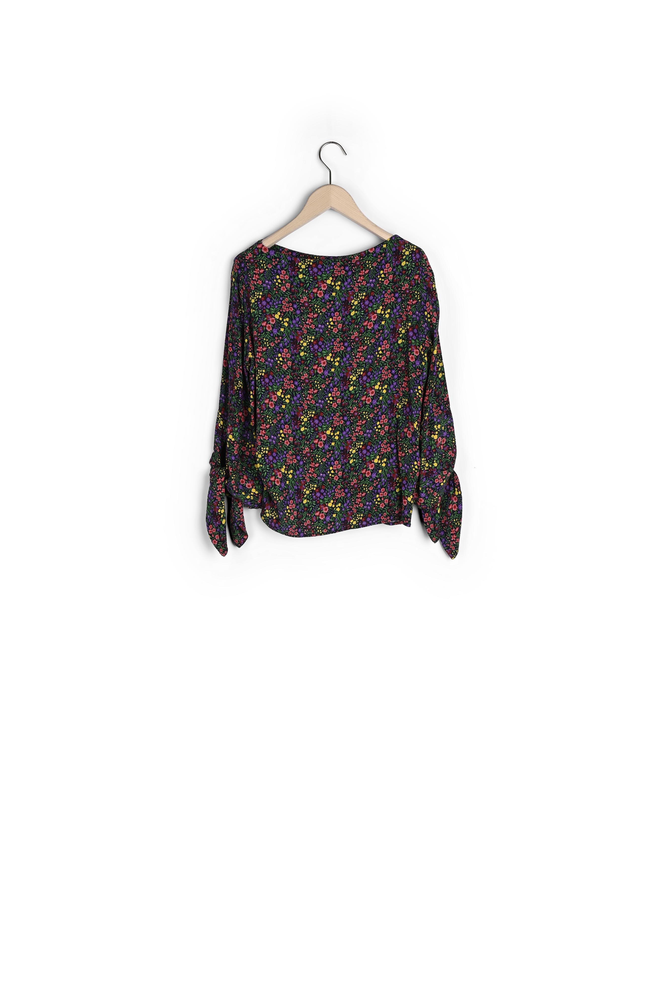 Top bleu nuit imprimé liberty Faume - seconde main