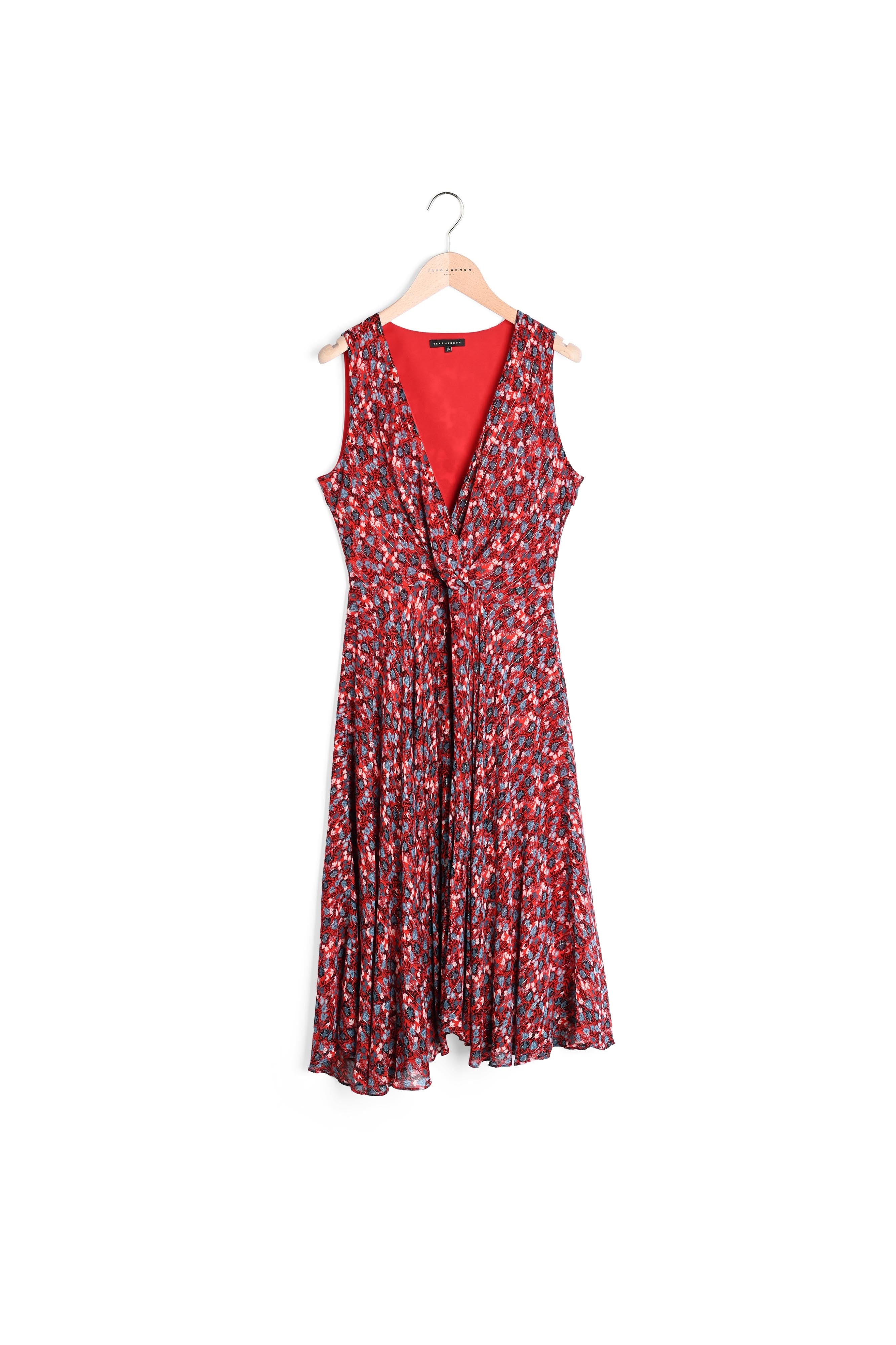 Robe passion Rambuteau imprimé petites fleurs Faume - seconde main