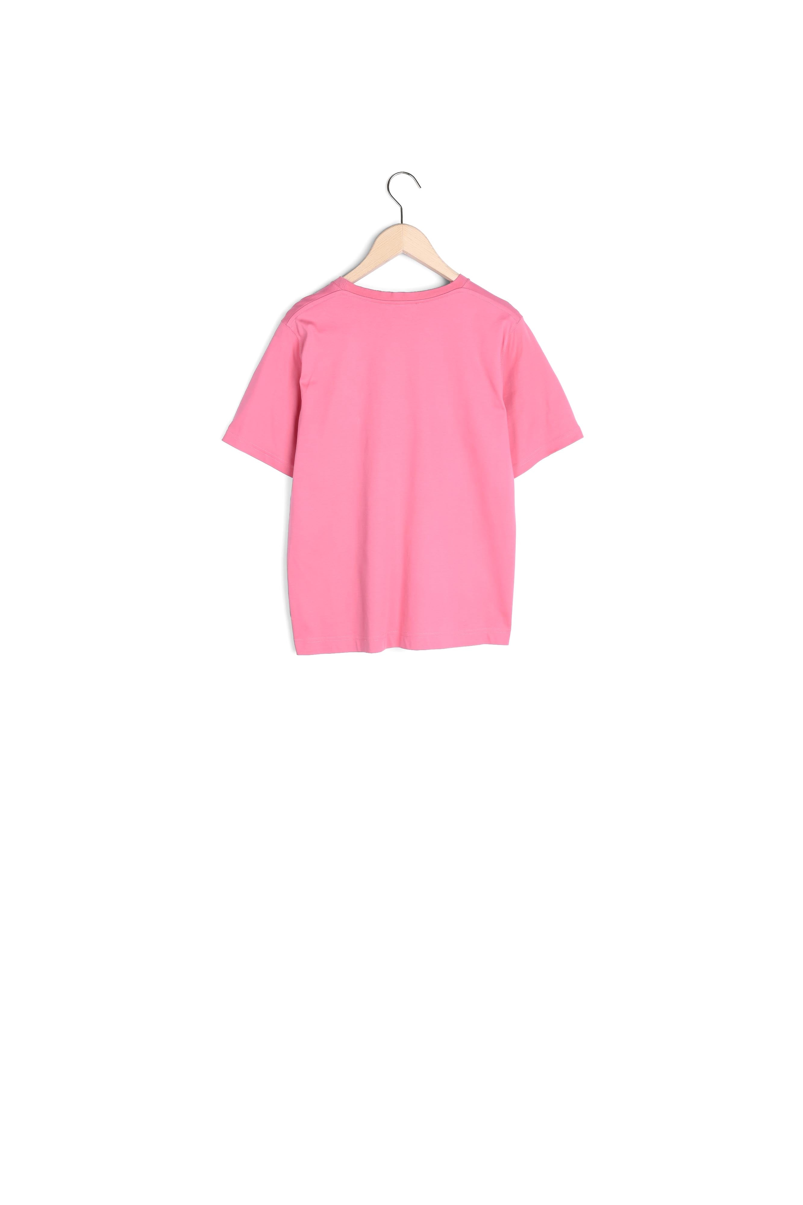 T-shirt Trefle rose en coton Faume - seconde main