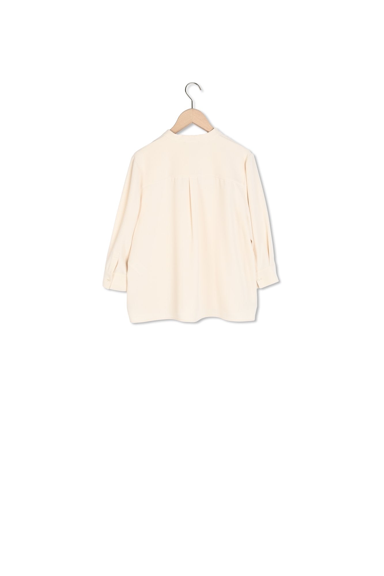 Top Titouan écru en crêpe Faume - seconde main