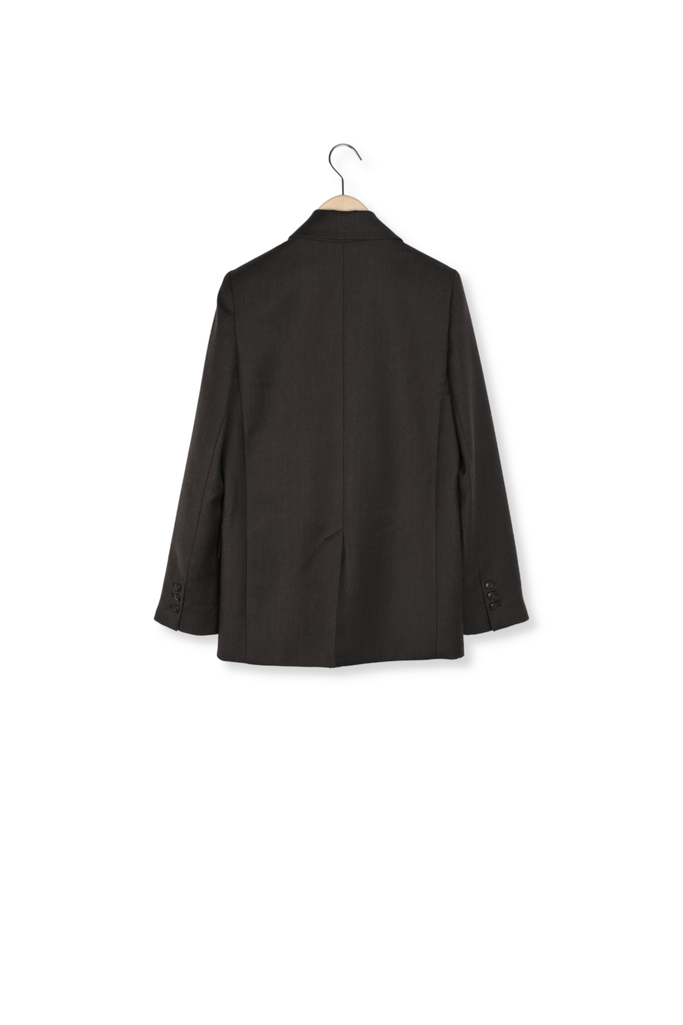 Veste marron en flanelle Valson Faume - seconde main