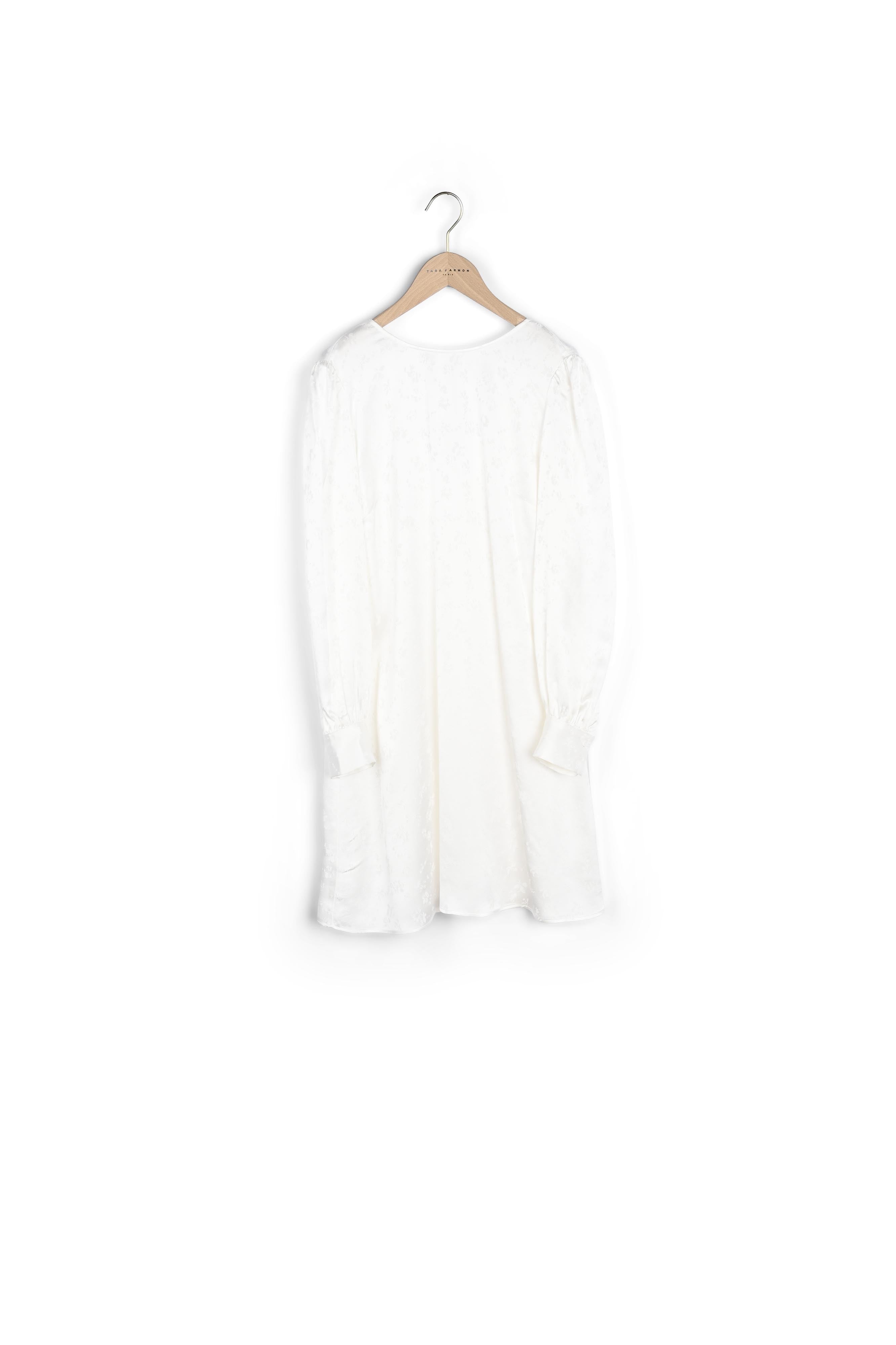Robe mi-longue blanche Faume - seconde main