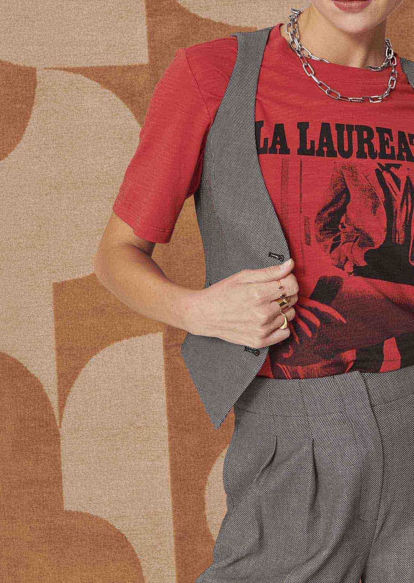 Gilet d'homme Gianna noir en tissu caviar Faume - seconde main