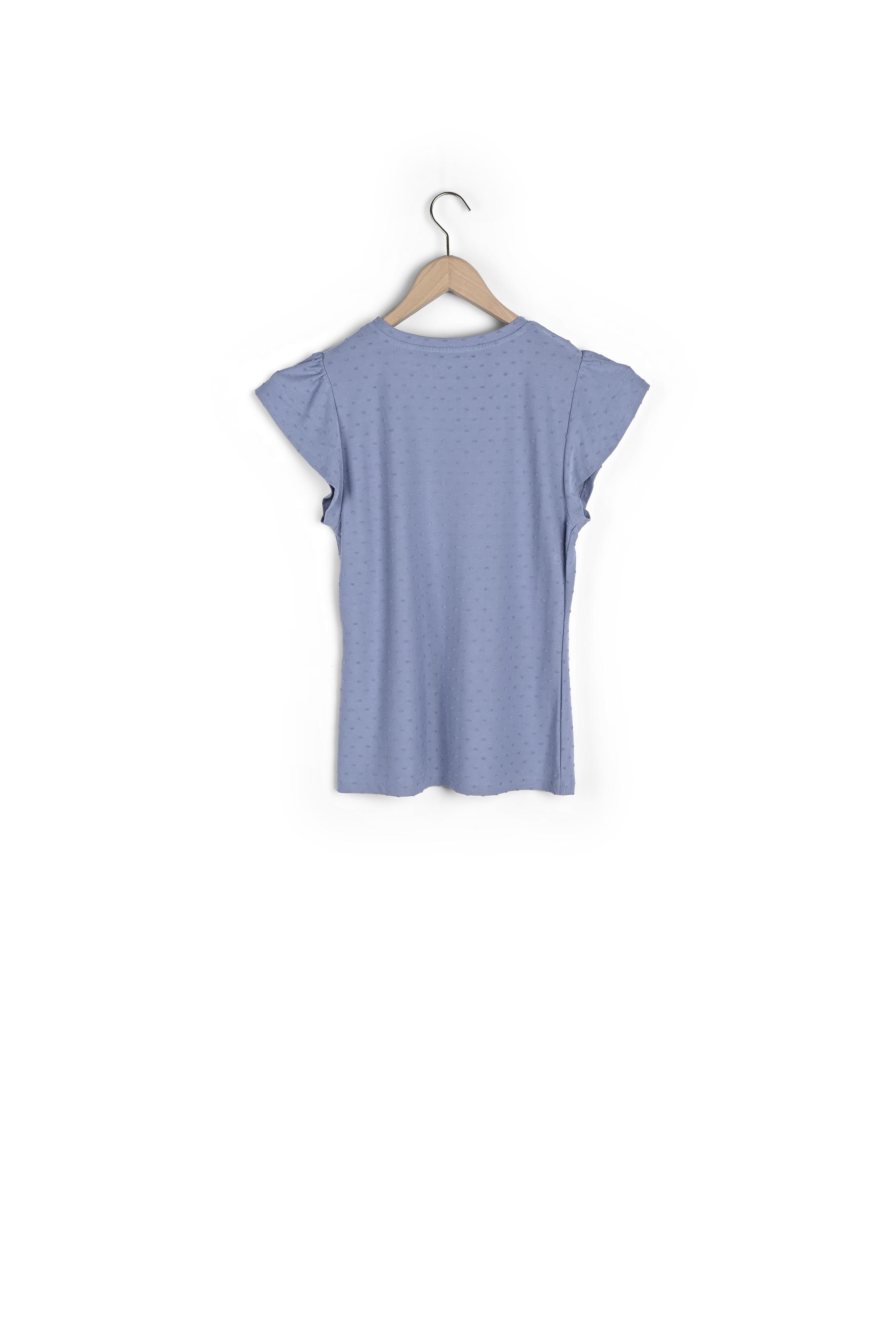 T-shirt Tiago bleu pastel en jersey Faume - seconde main