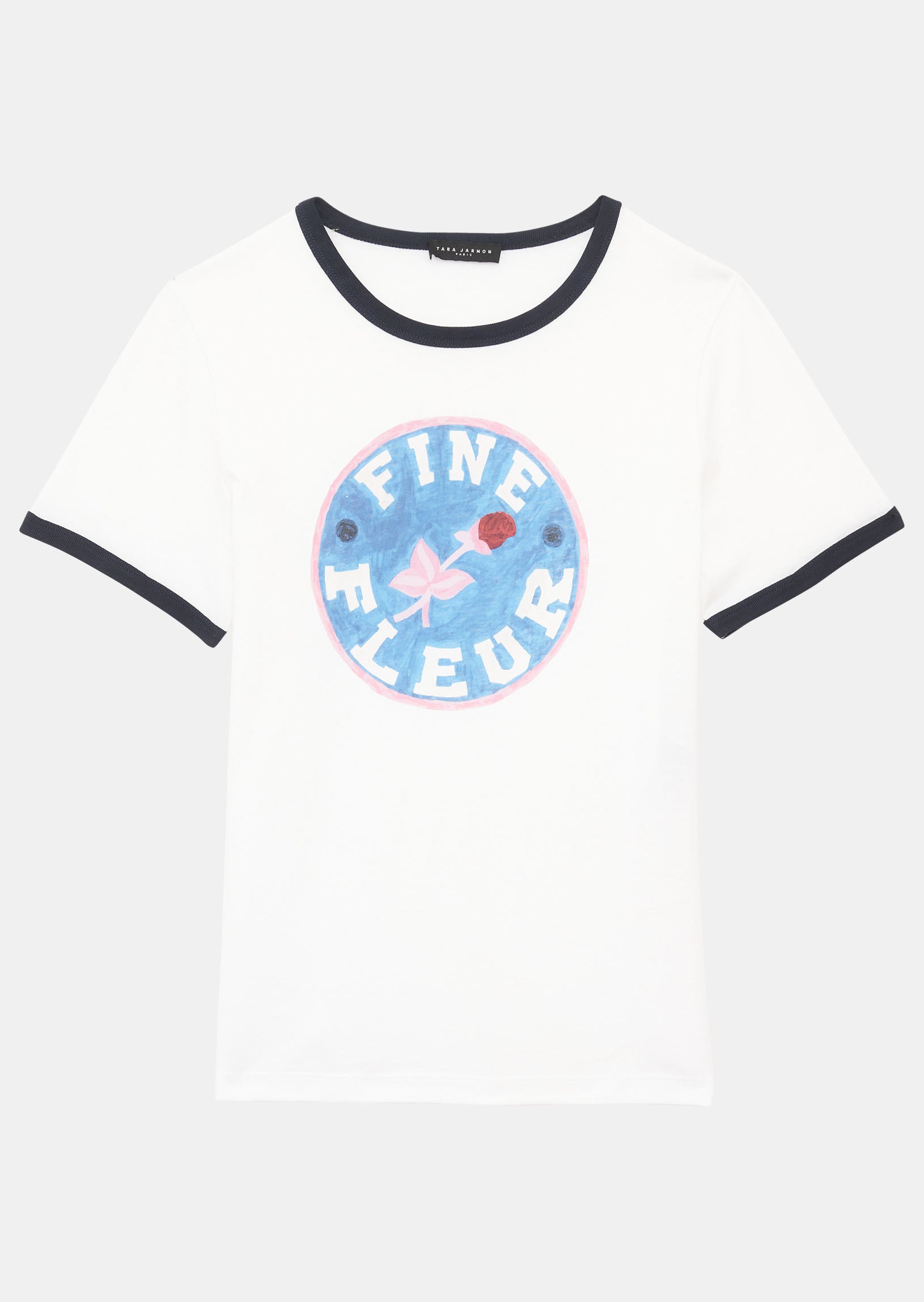 T-shirt Today blanc en coton Faume - seconde main
