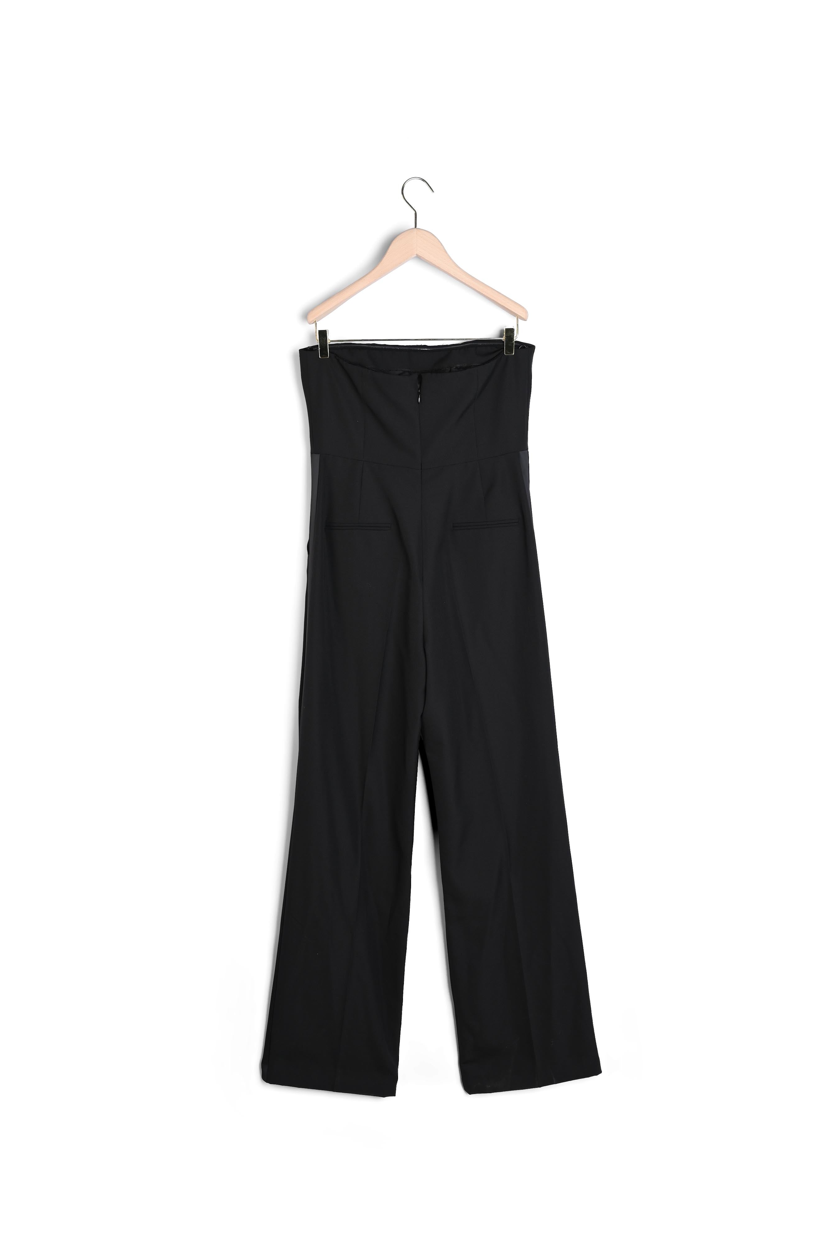 Combinaison bustier Perry Perry noire en laine froide Faume - seconde main