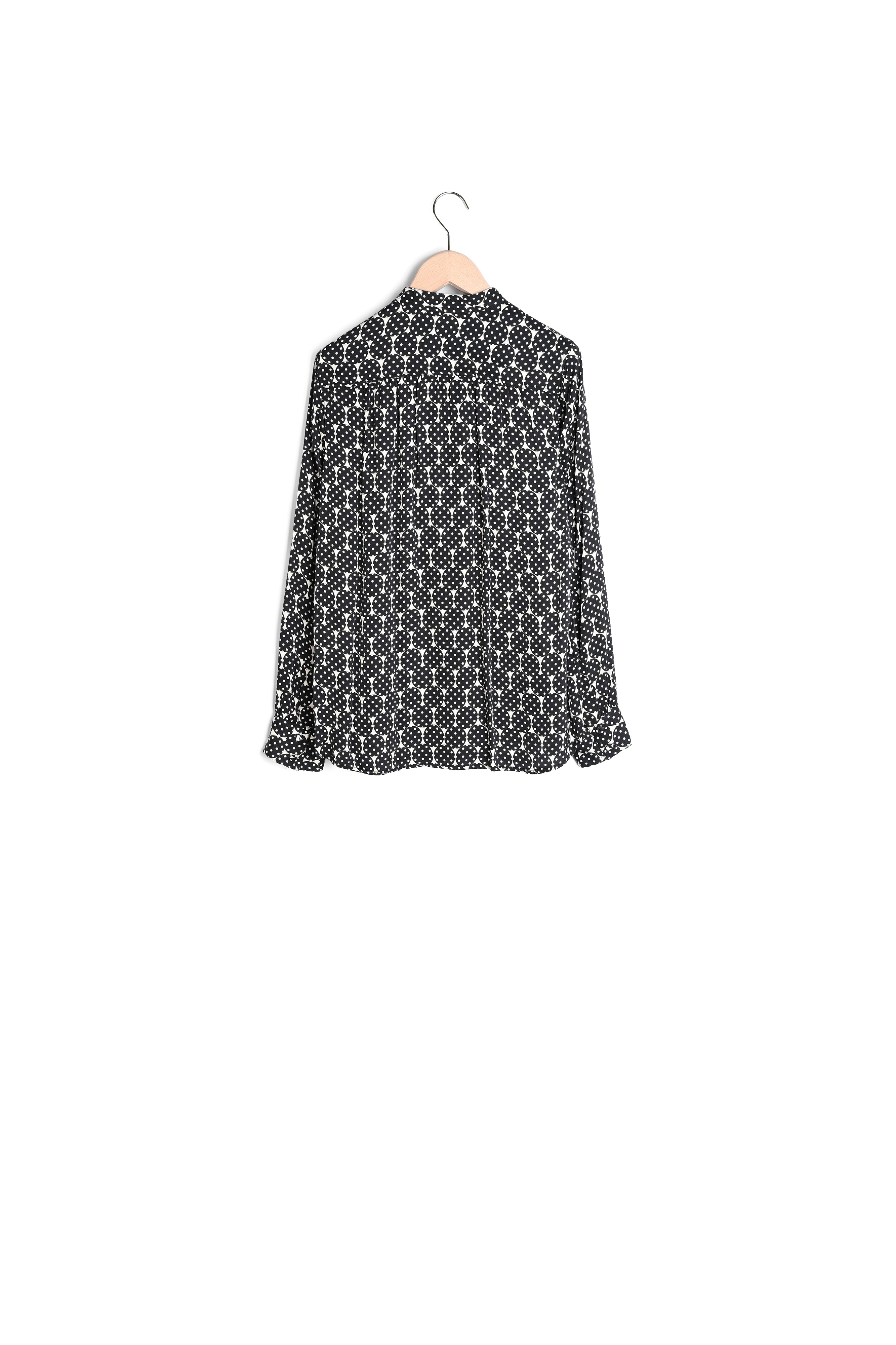 Chemise Charline écrue imprimé à pois Faume - seconde main